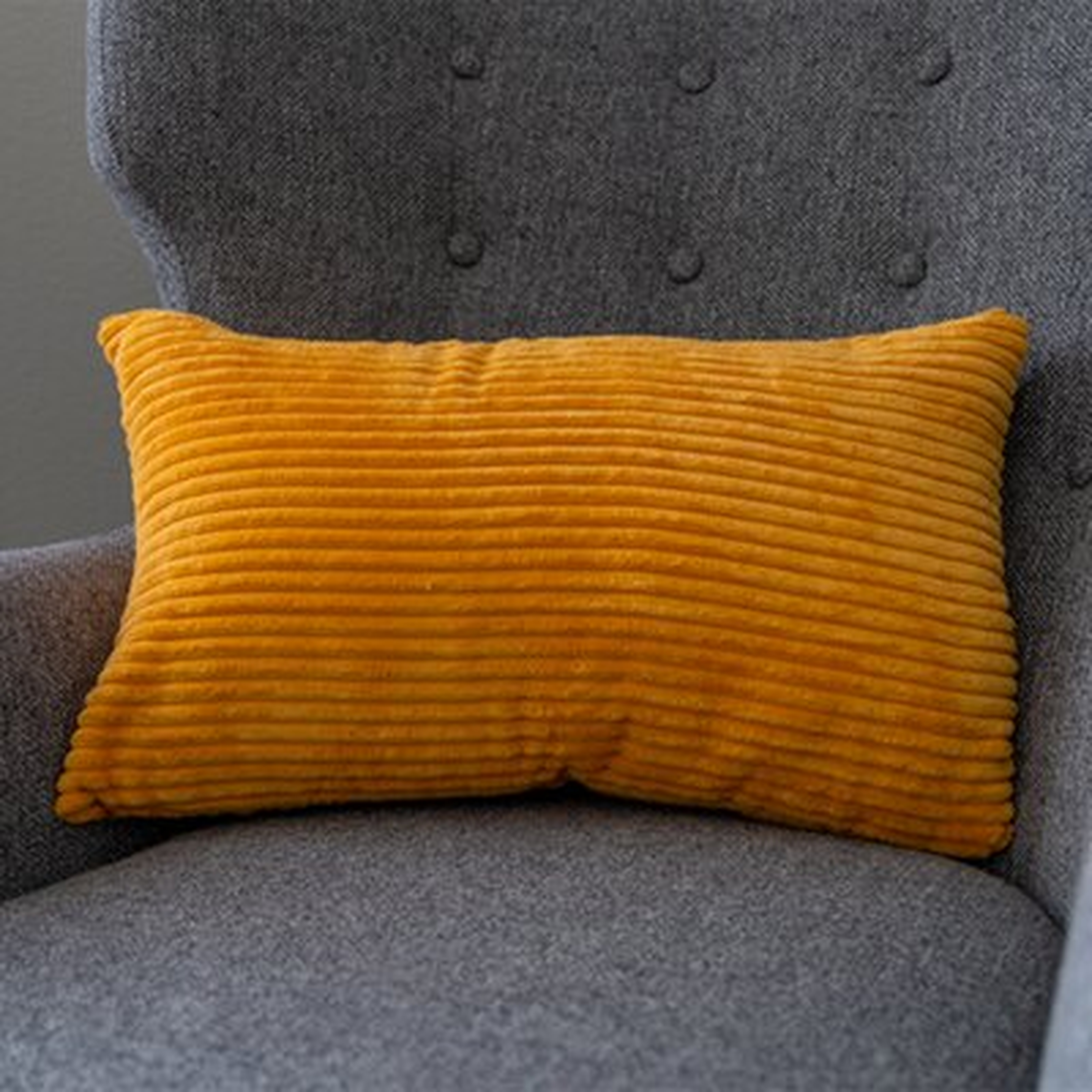 Nodaway Velvet Lumbar Pillow Cover - Wayfair