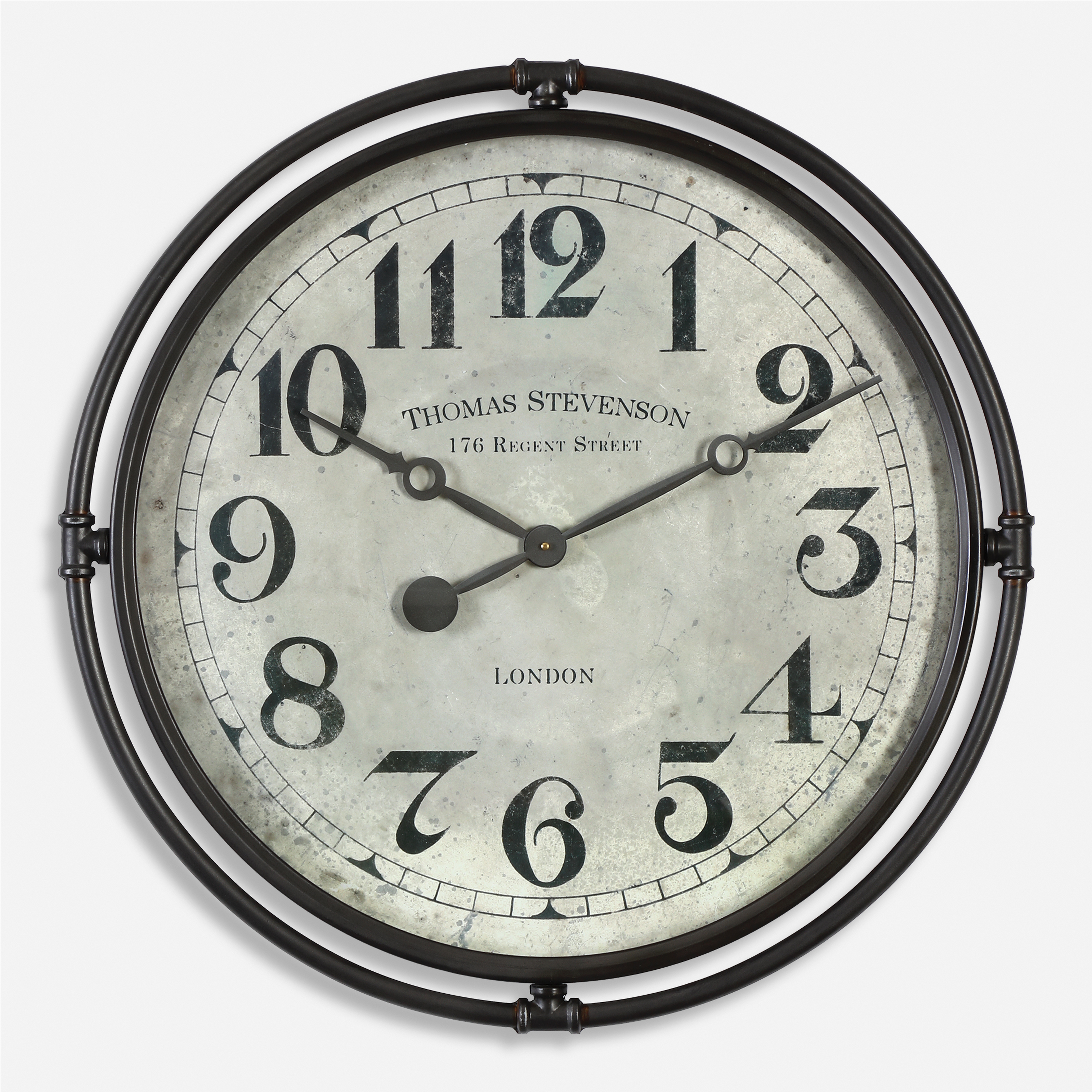 Nakul Industrial Wall Clock - Uttermost