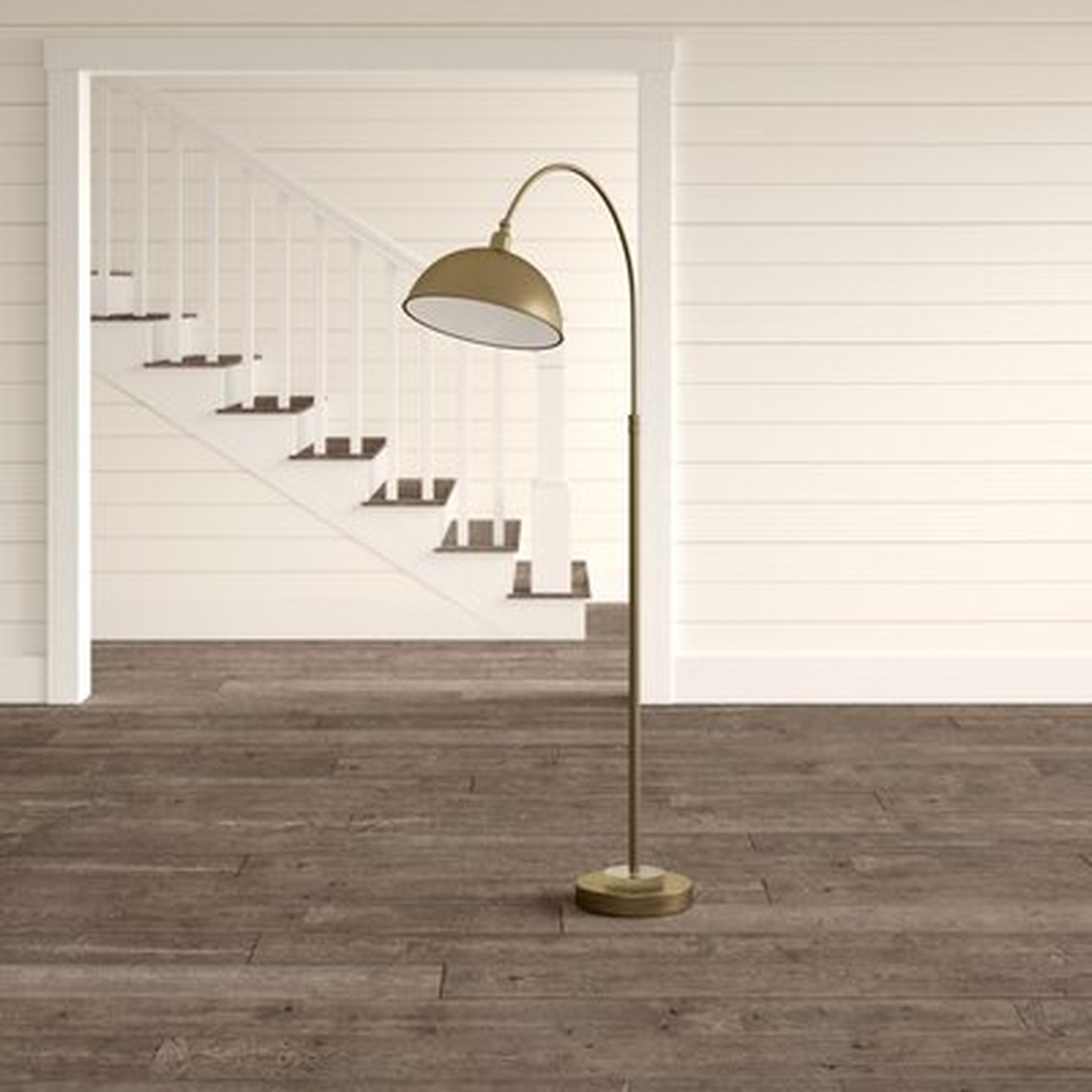 Calverley 63.5" Arched Floor Lamp - Birch Lane