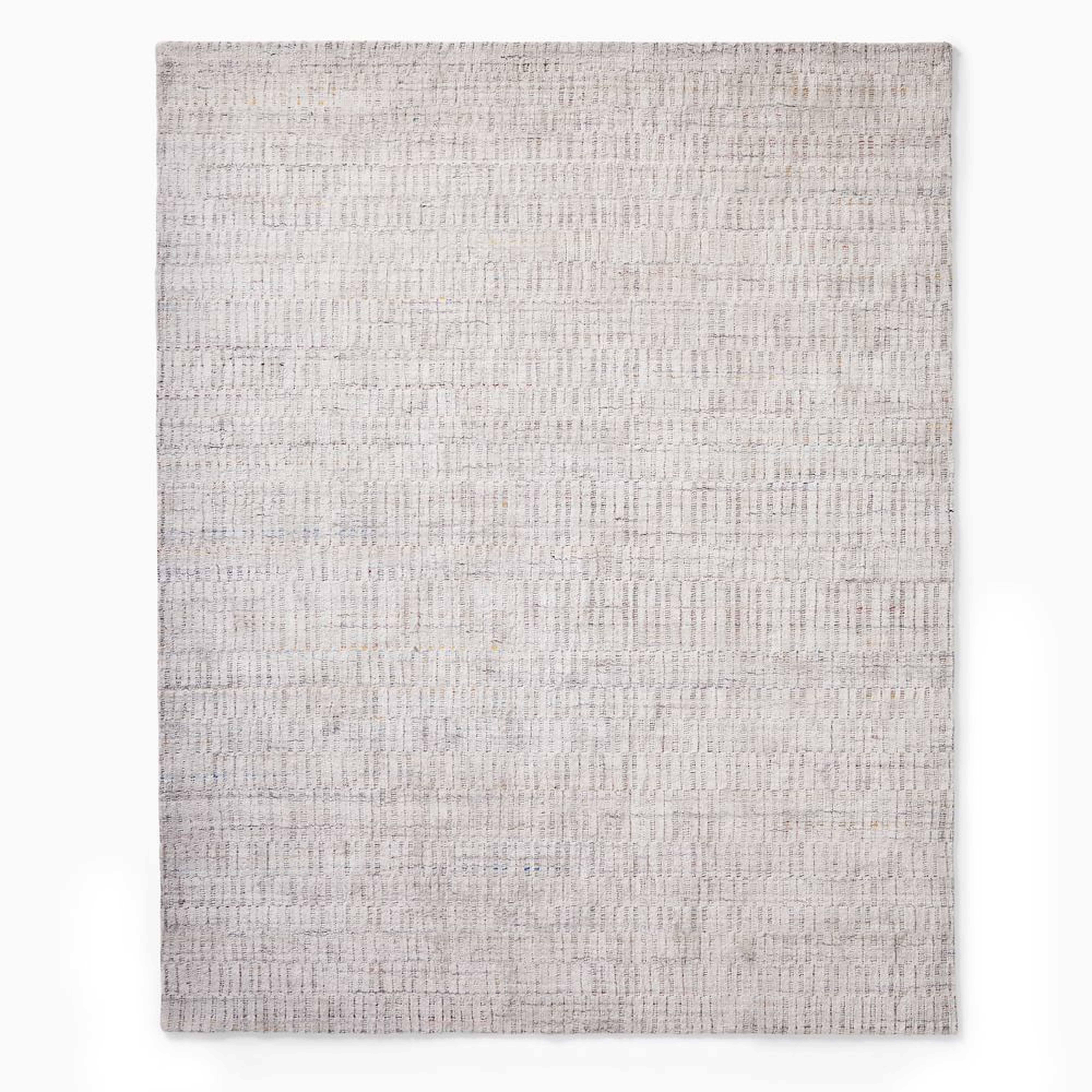 Shino Rug, 8x10, Frost Gray - West Elm