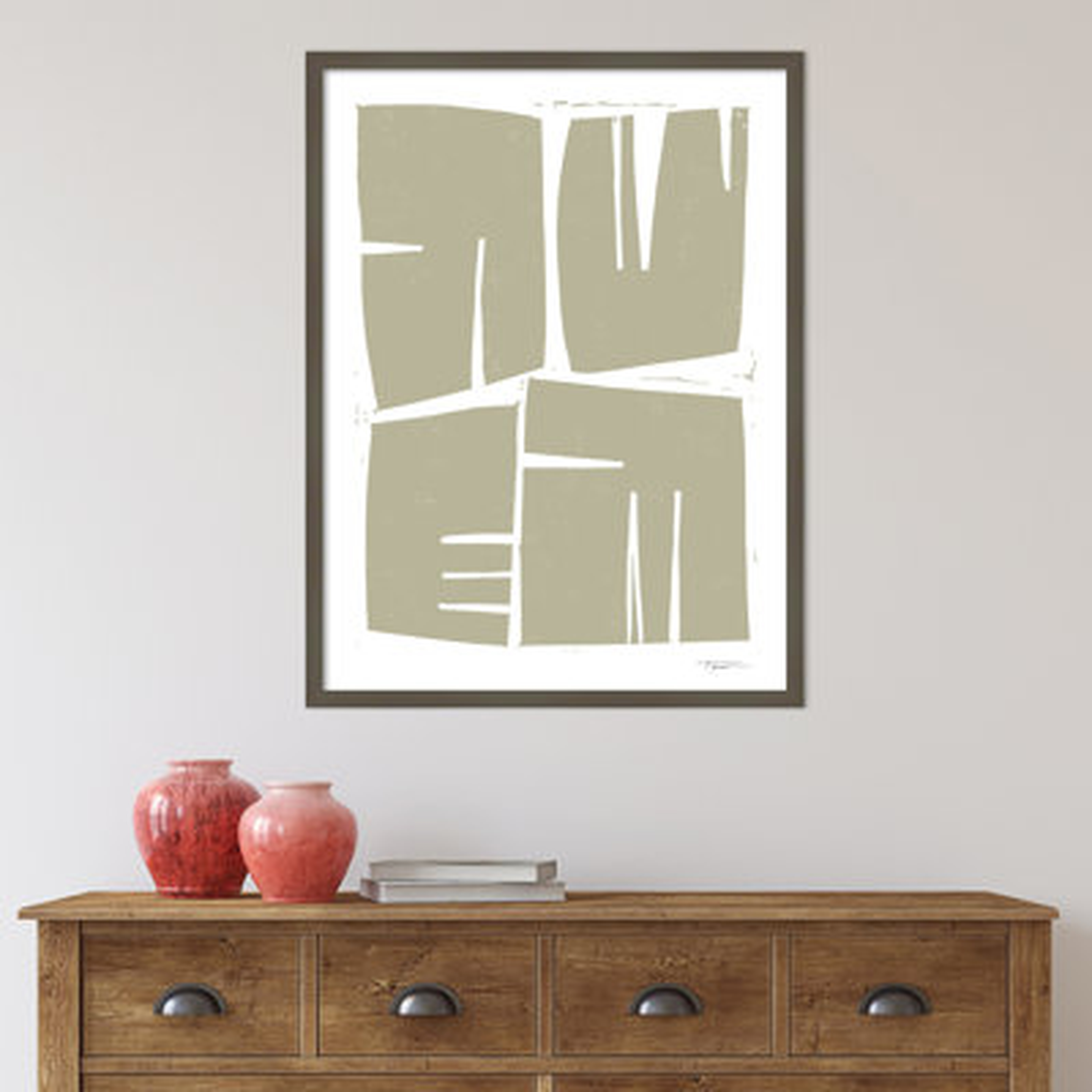 Four Modern Shapes By Statement Goods Framed Wall Art Print - Wayfair