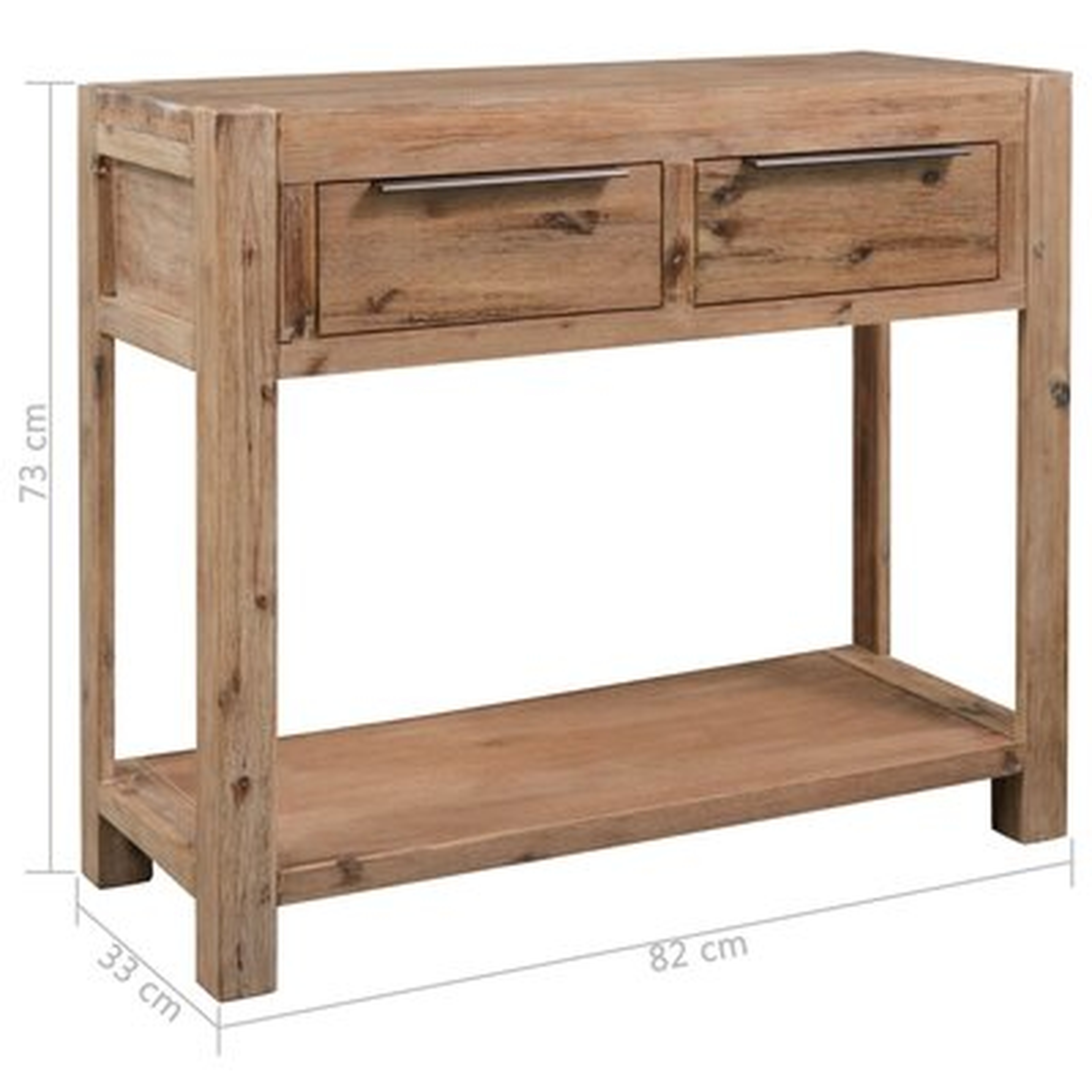 12.99'' Solid Wood Console Table - Wayfair