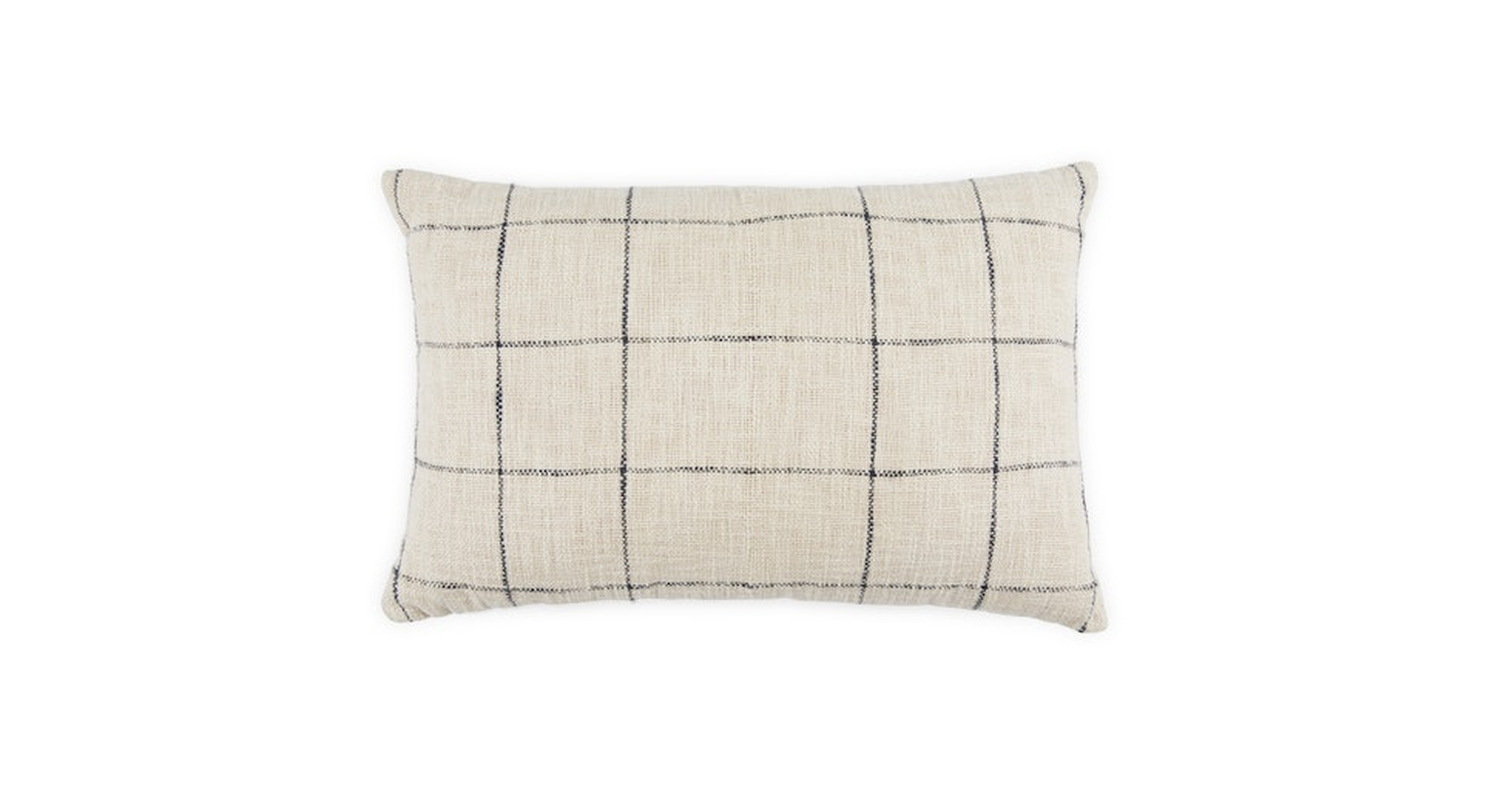 Rudbeck Pillow - Ivory Plaid - Article