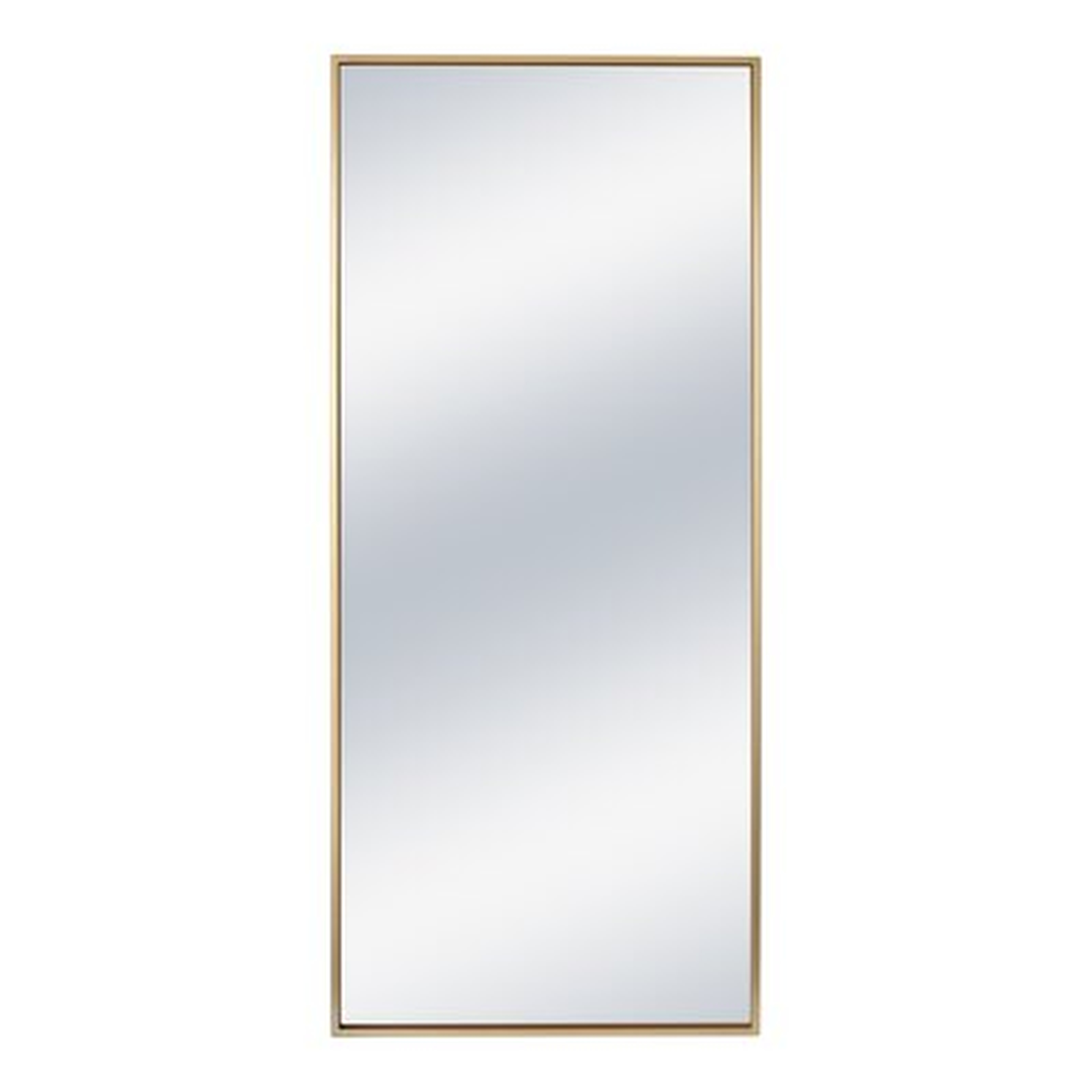 Aaylah Modern Full Length Mirror, gold - Wayfair