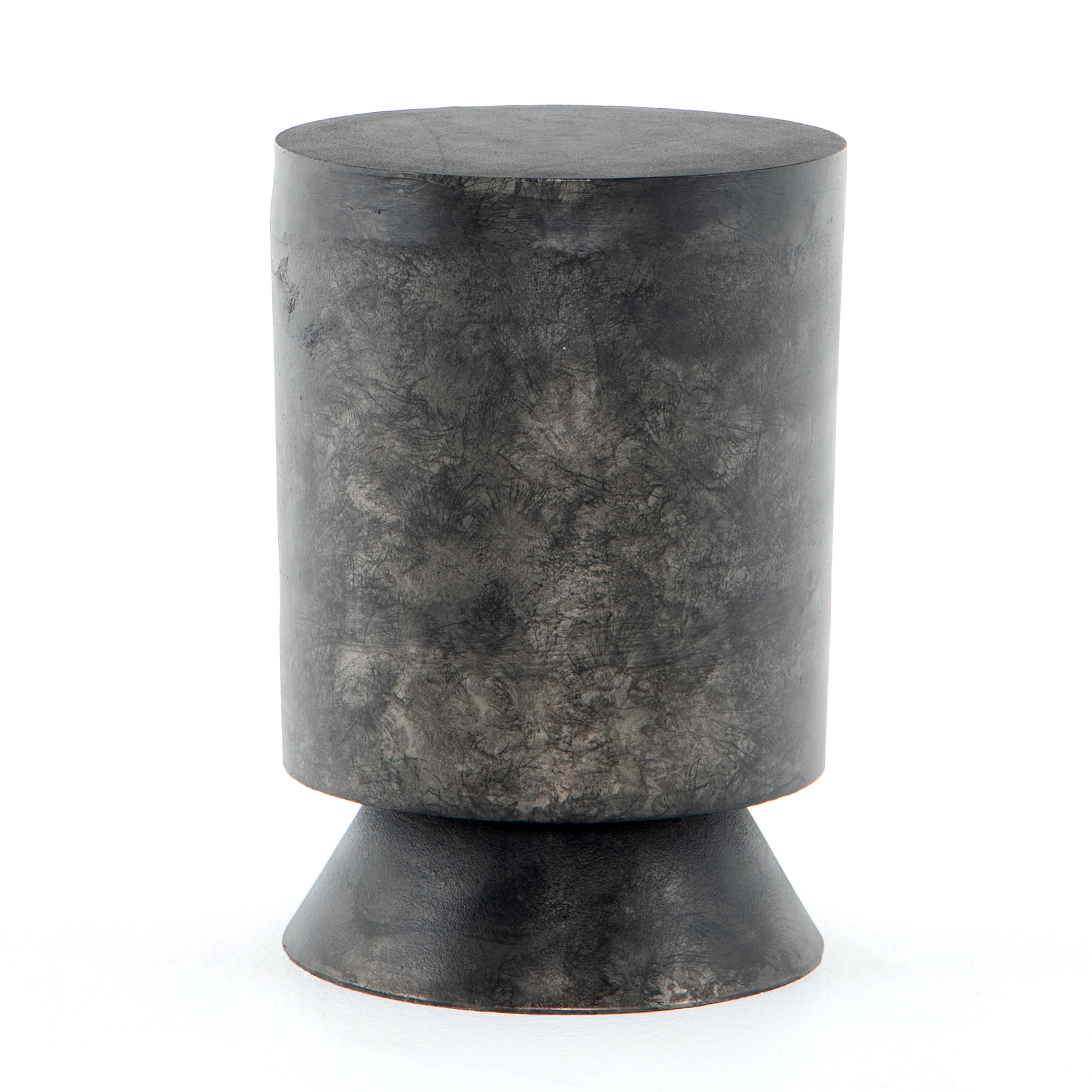 Antonella End Table-Raw Black - Four Hands