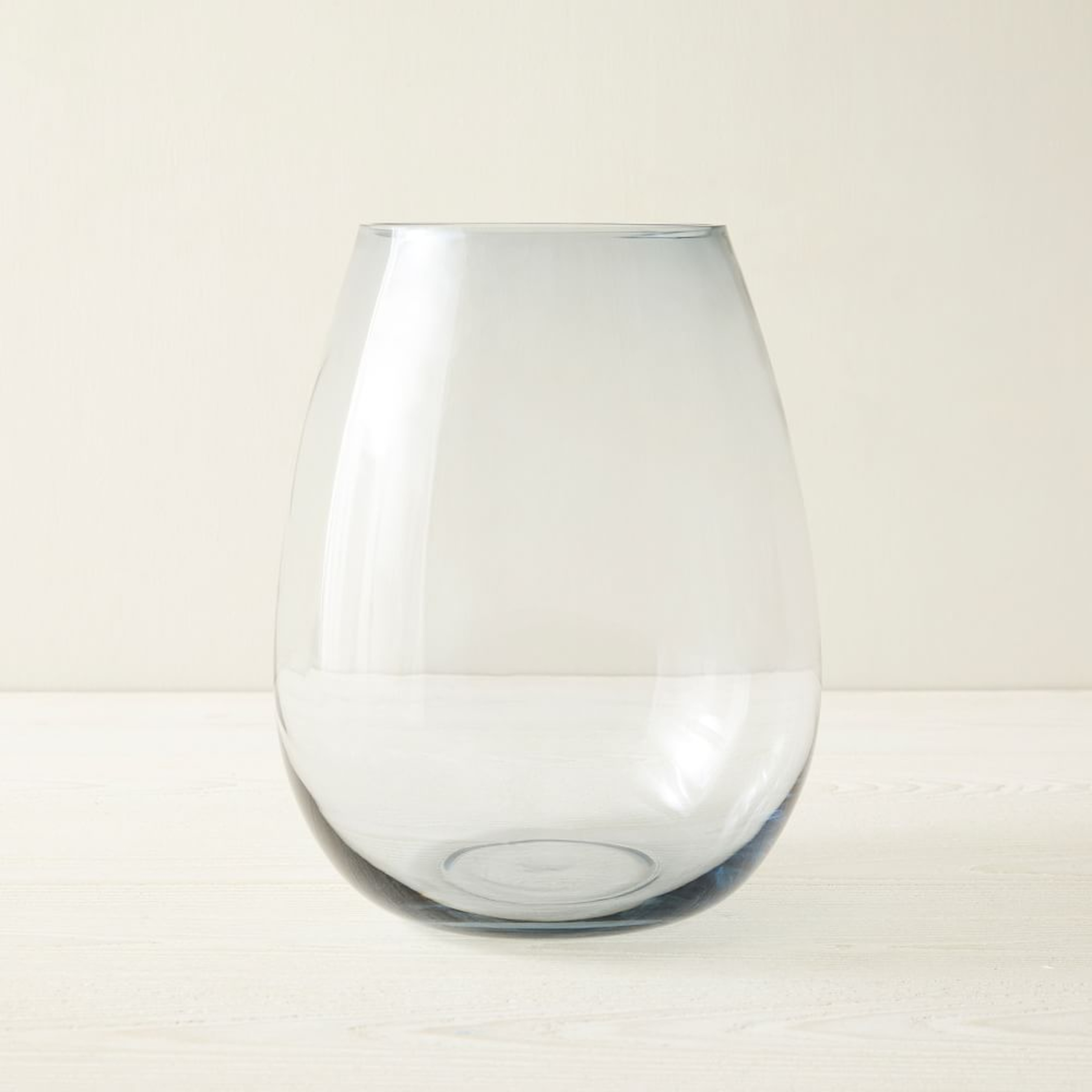 Pure Foundations Glass Vases, Large Vase, Clear - West Elm