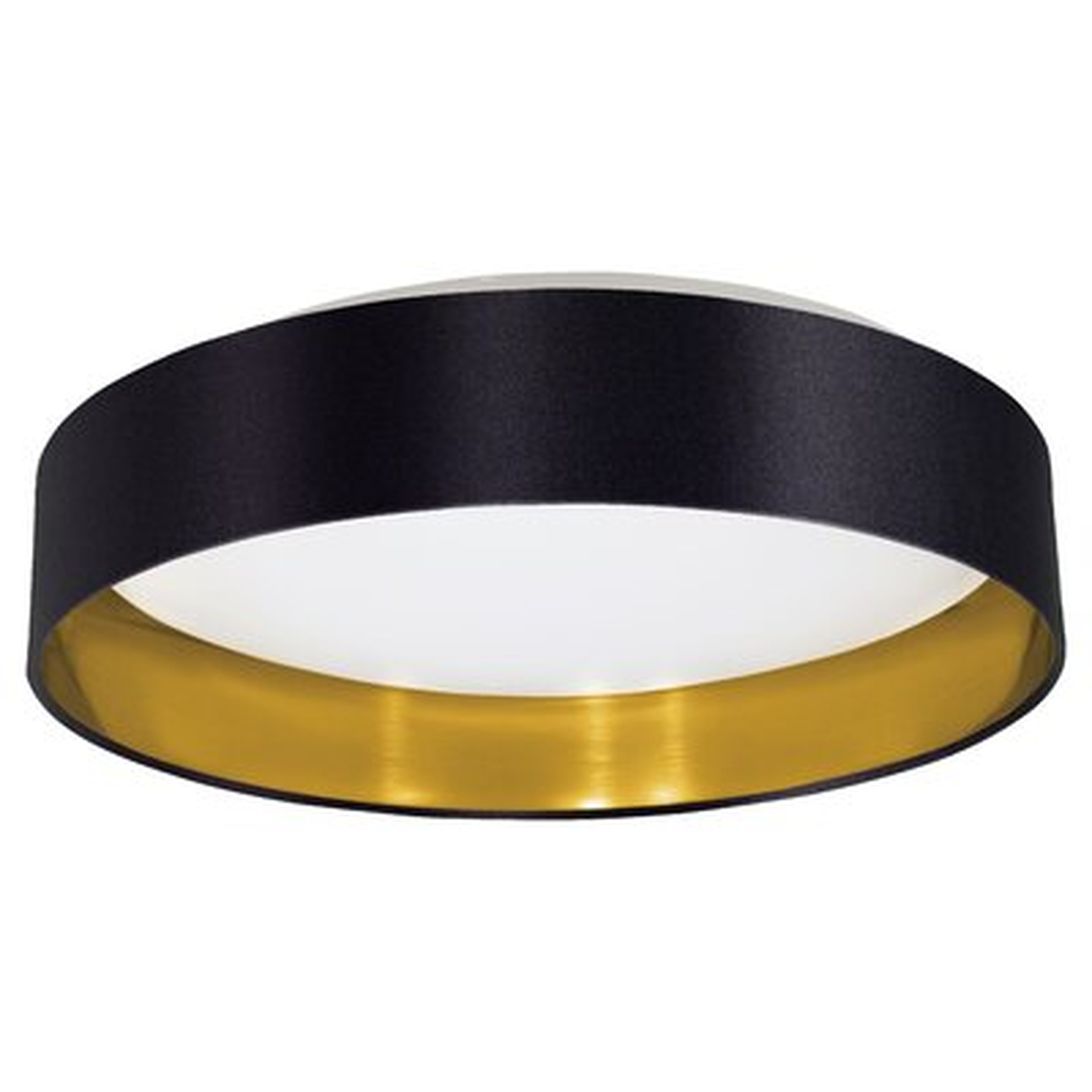 Newville 1-Light 16" LED Flush Mount - Wayfair