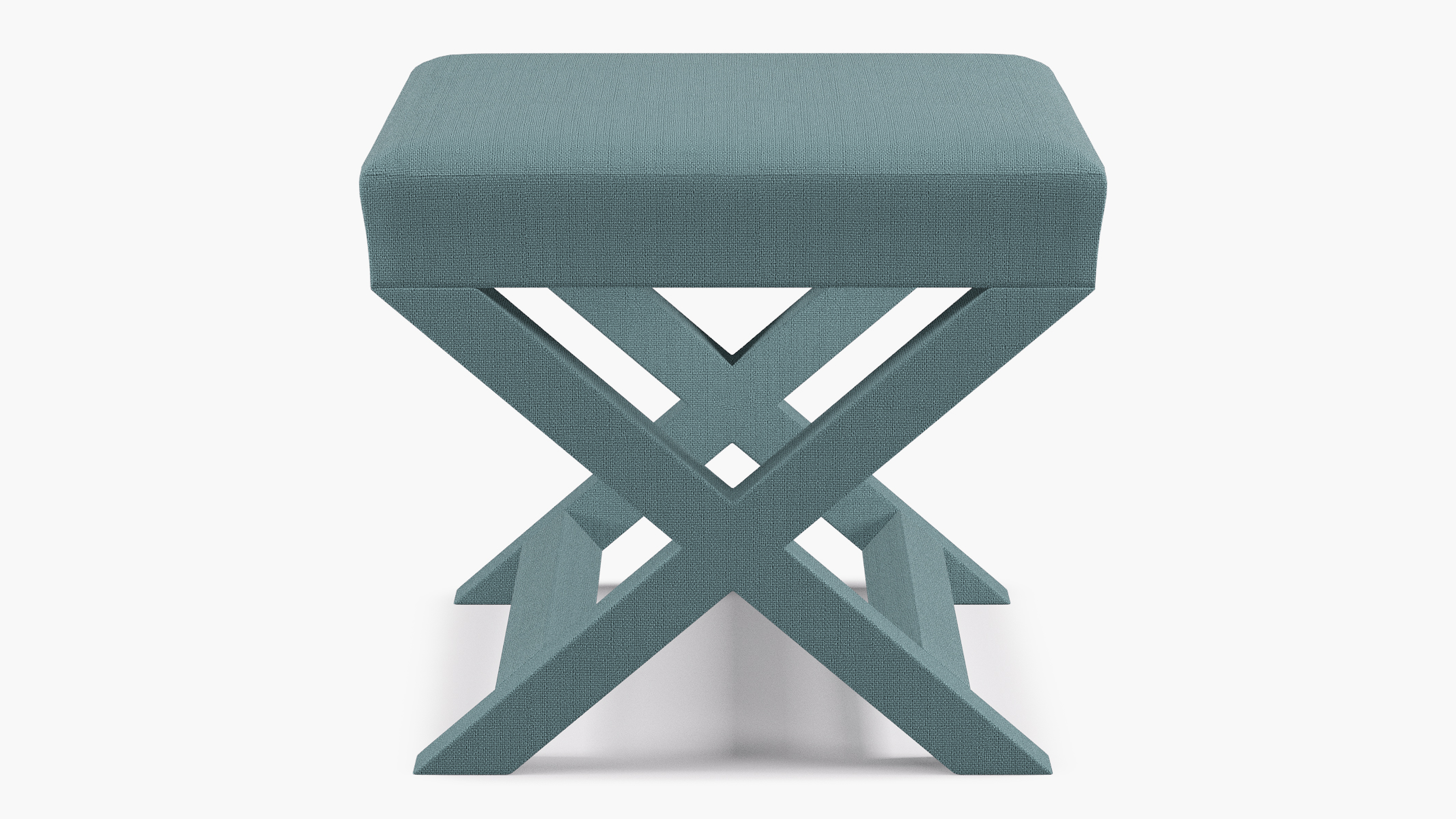 X Bench, Seaglass Linen - The Inside
