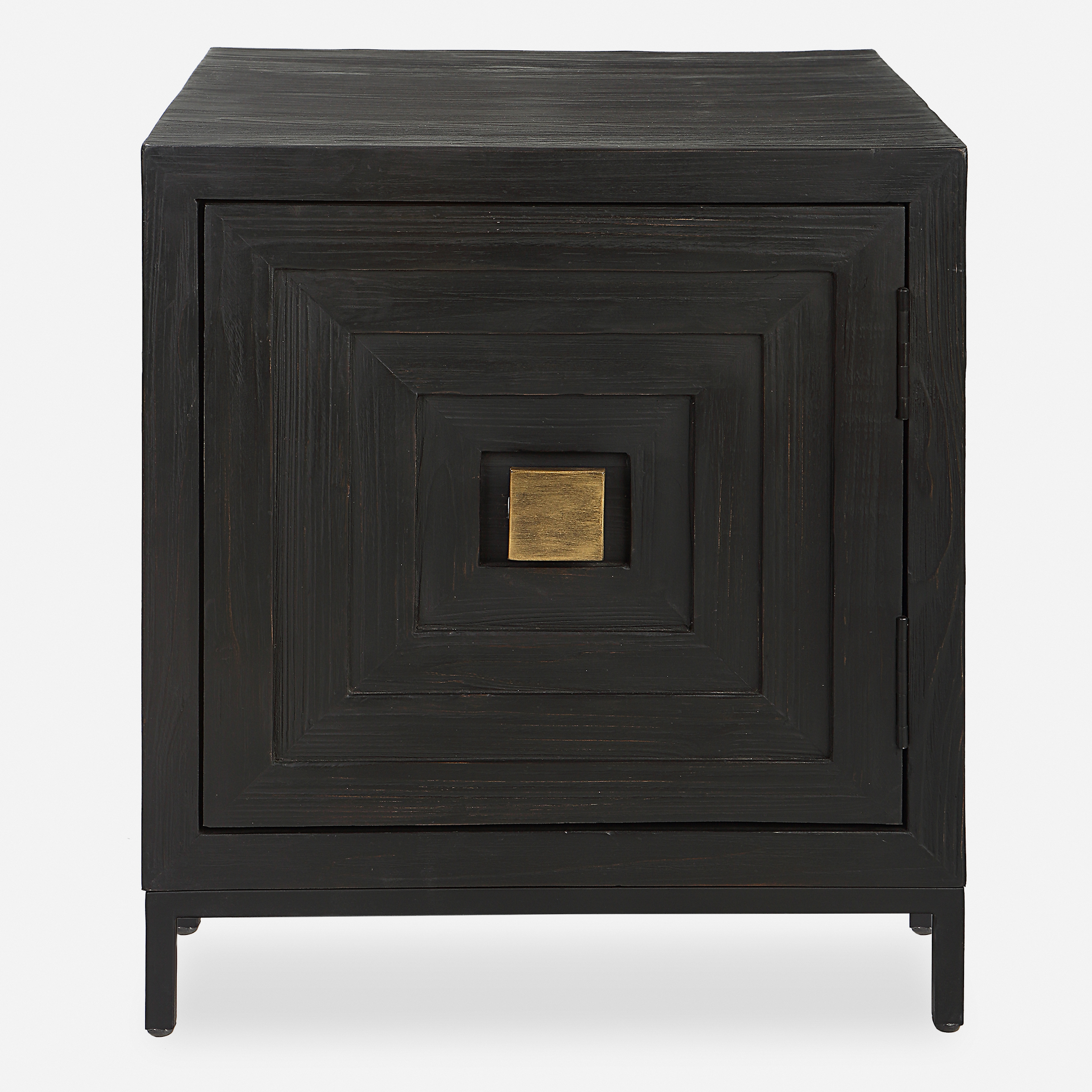 Aiken Geometric Cabinet / End Table - Uttermost