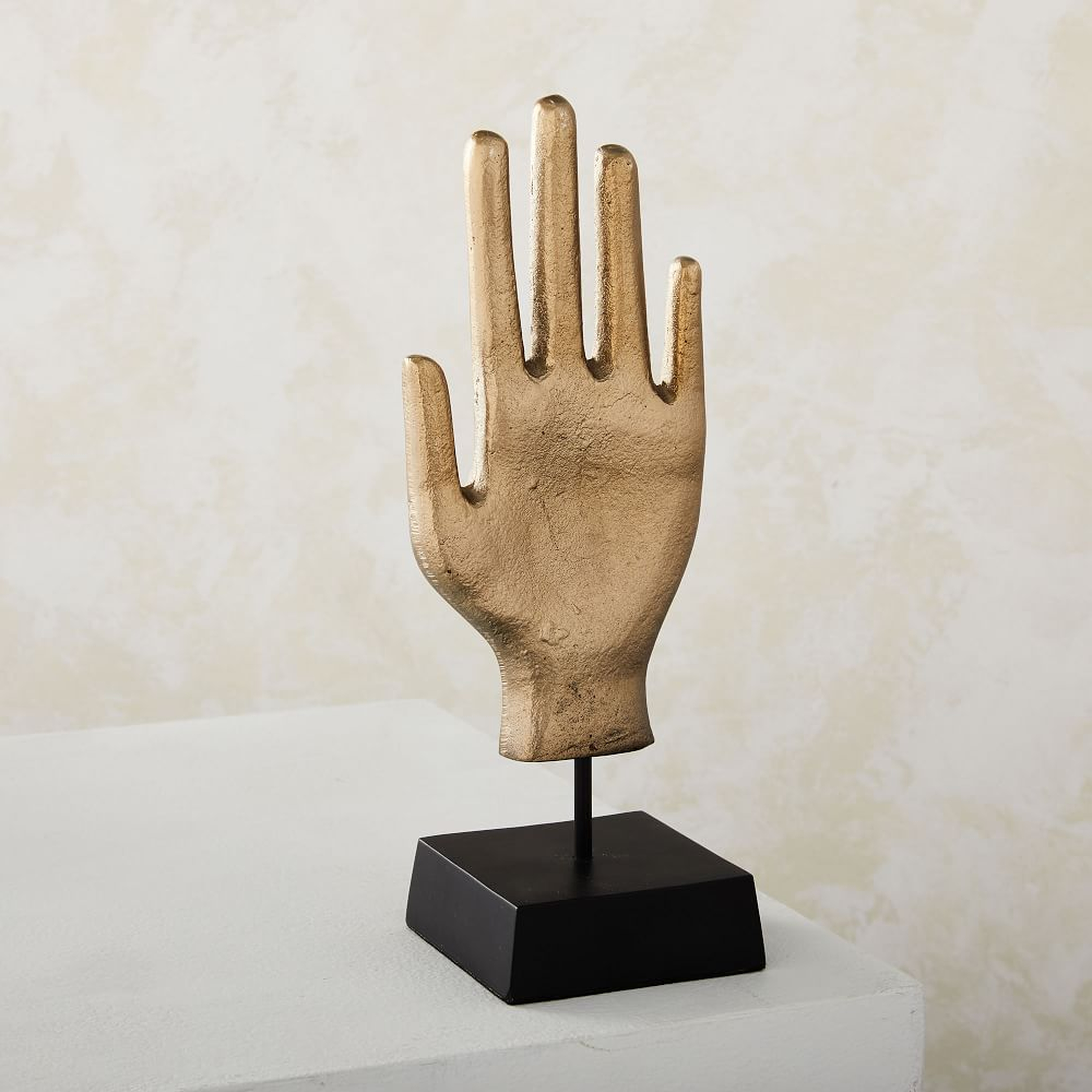 Pure Hand Object, Brass - West Elm