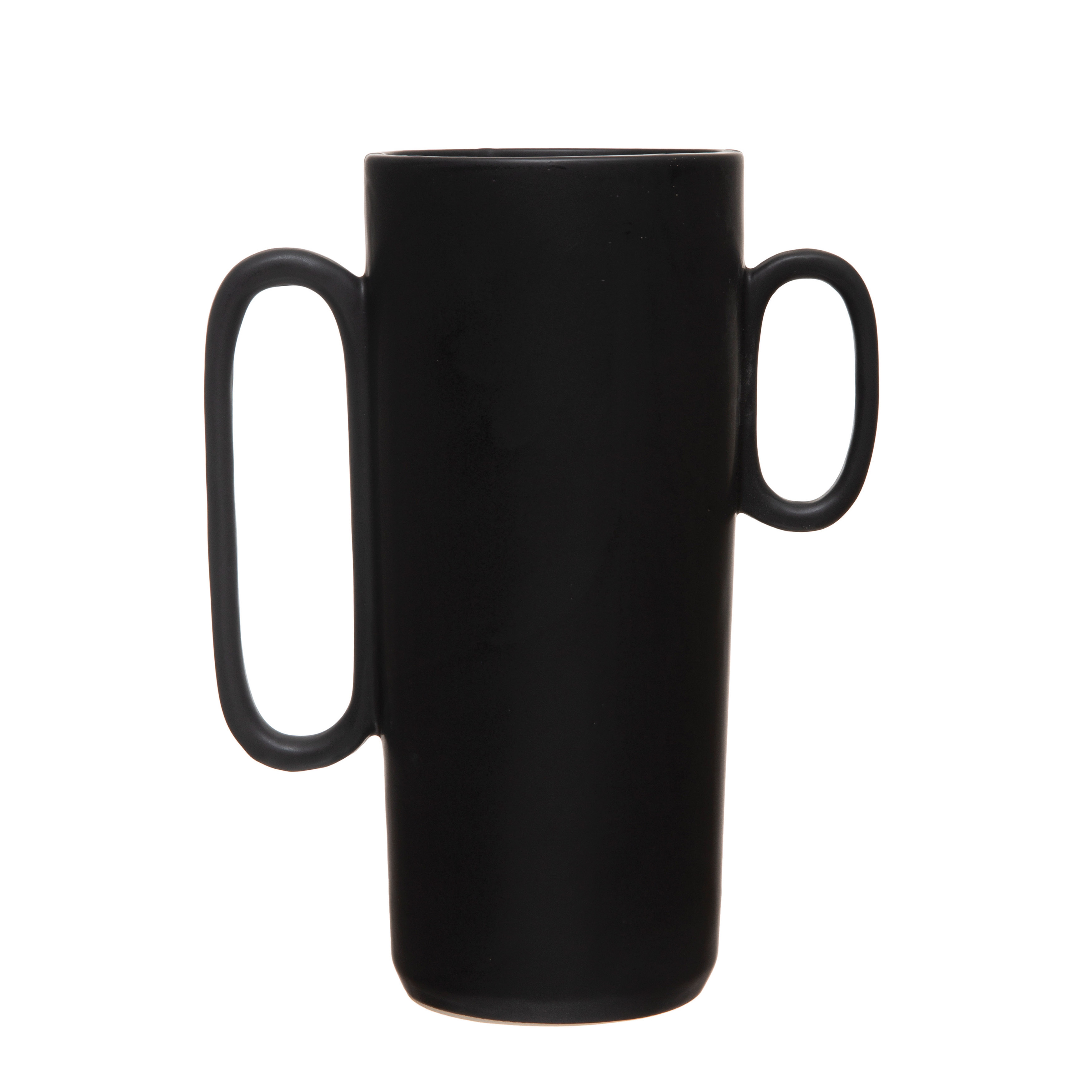 Decorative Flower Vase with Asymmetrical Handles - Bloomingville