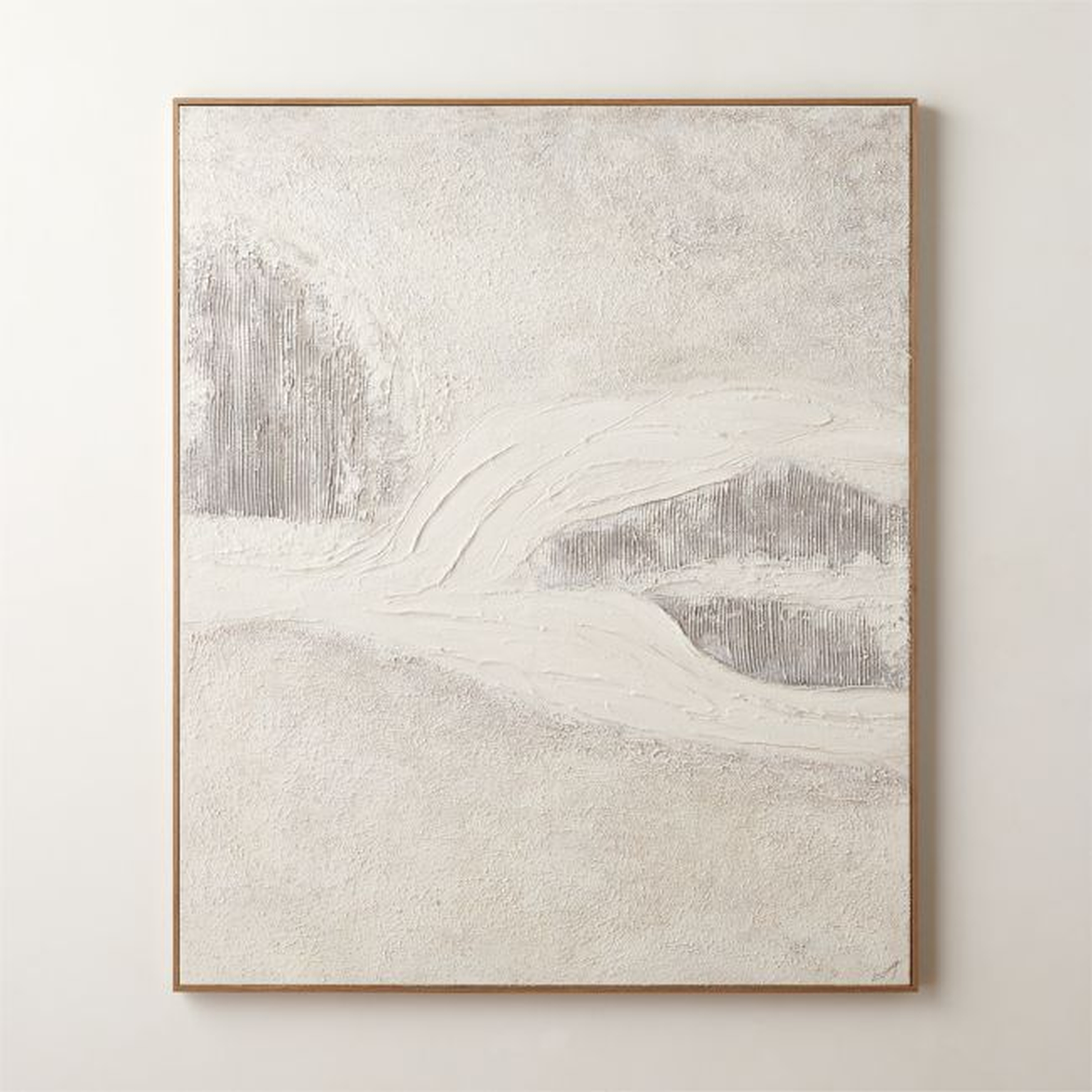 'Submergence' Framed Wall Art 50"X60" - CB2