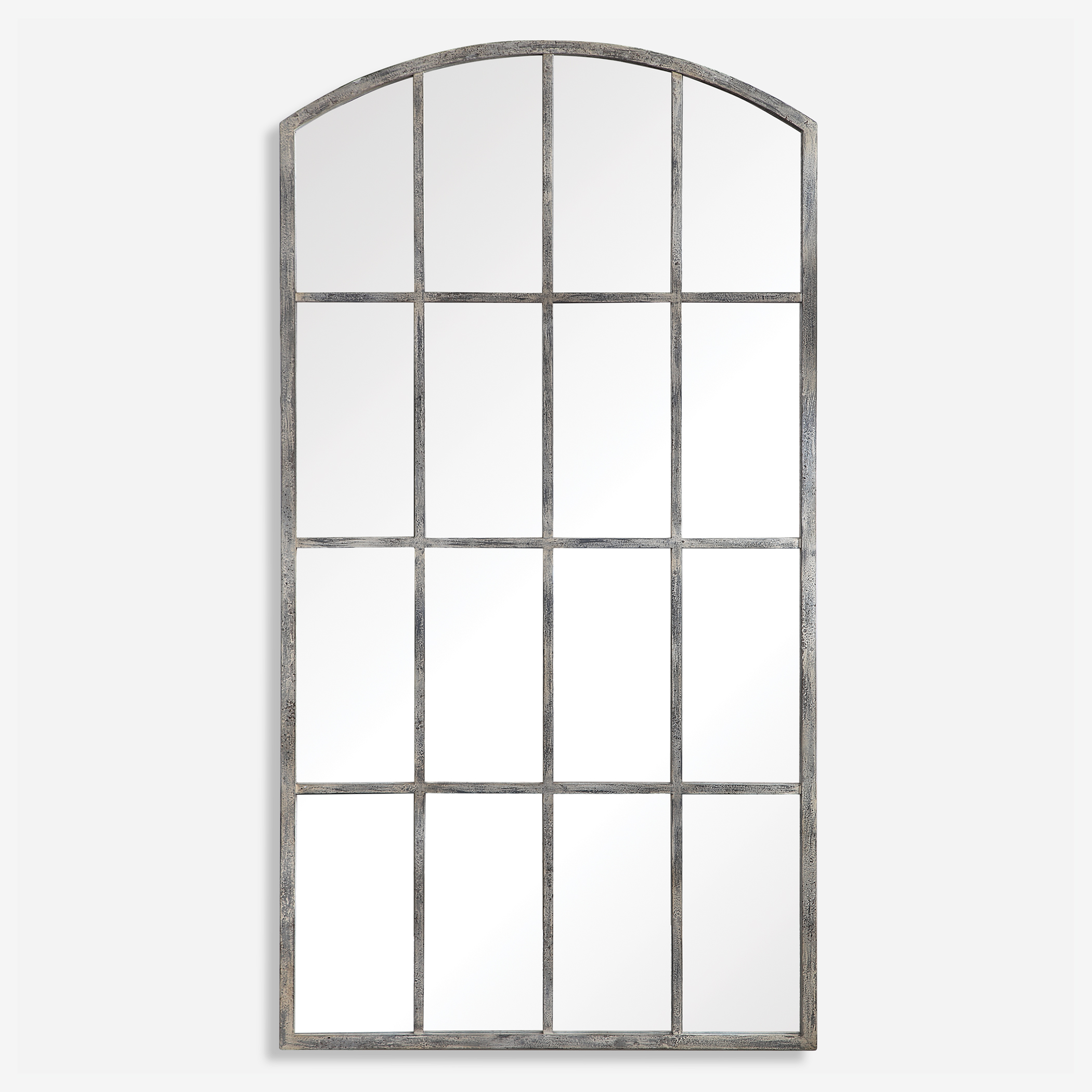 Amiel Ivory Arched Mirror - Uttermost
