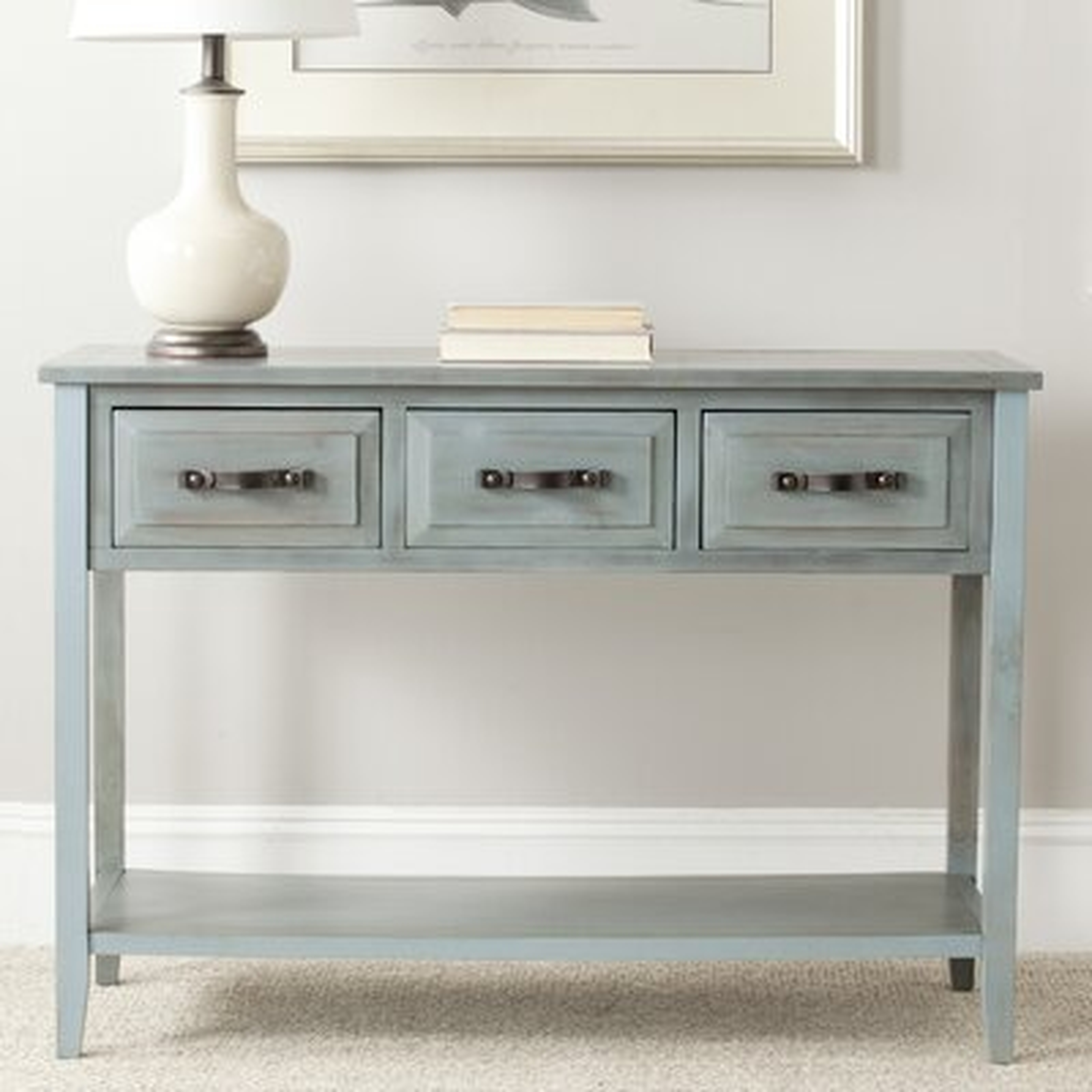 Crystal River 42" Solid Wood Console Table - Wayfair