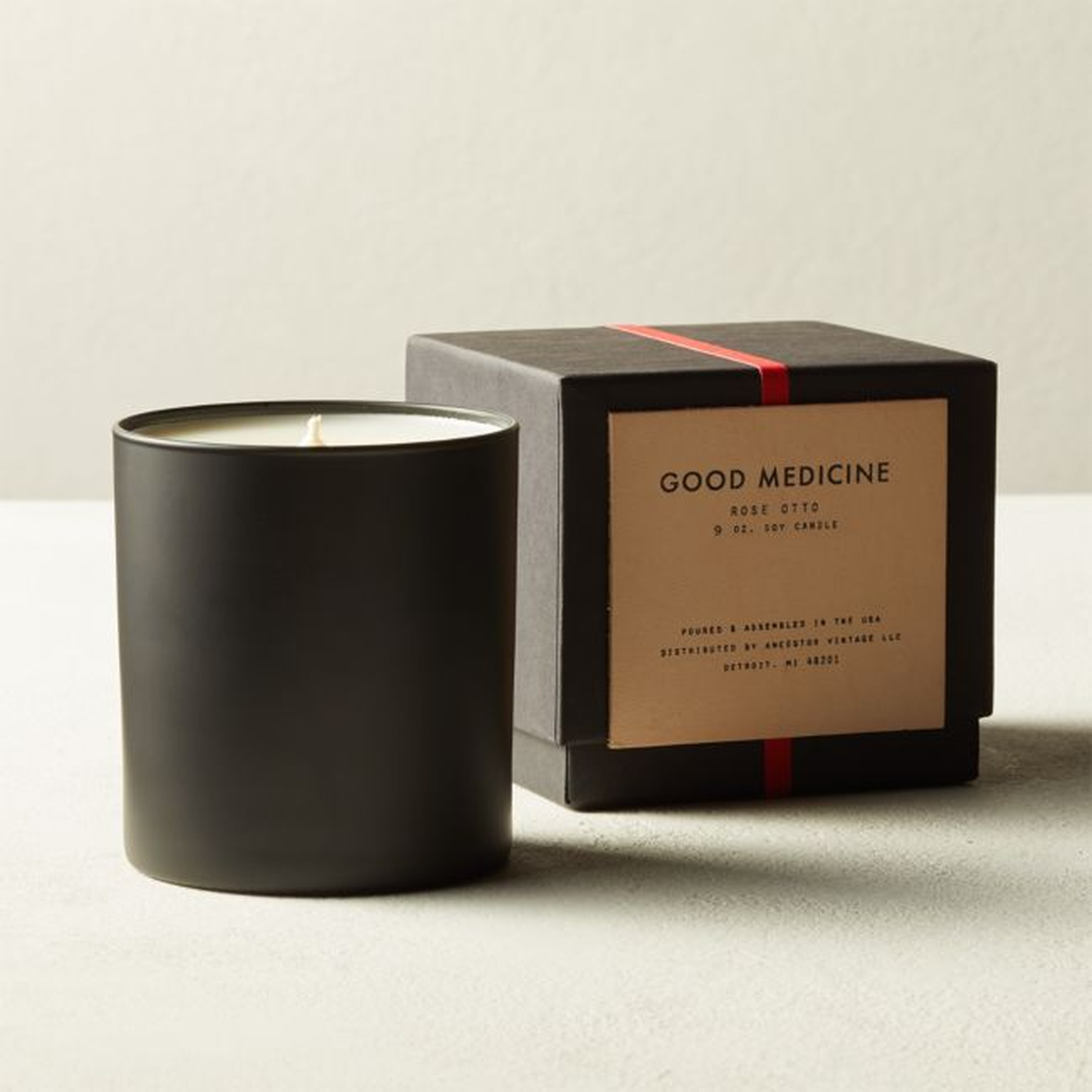 Good Medicine Rose Otto Candle - CB2