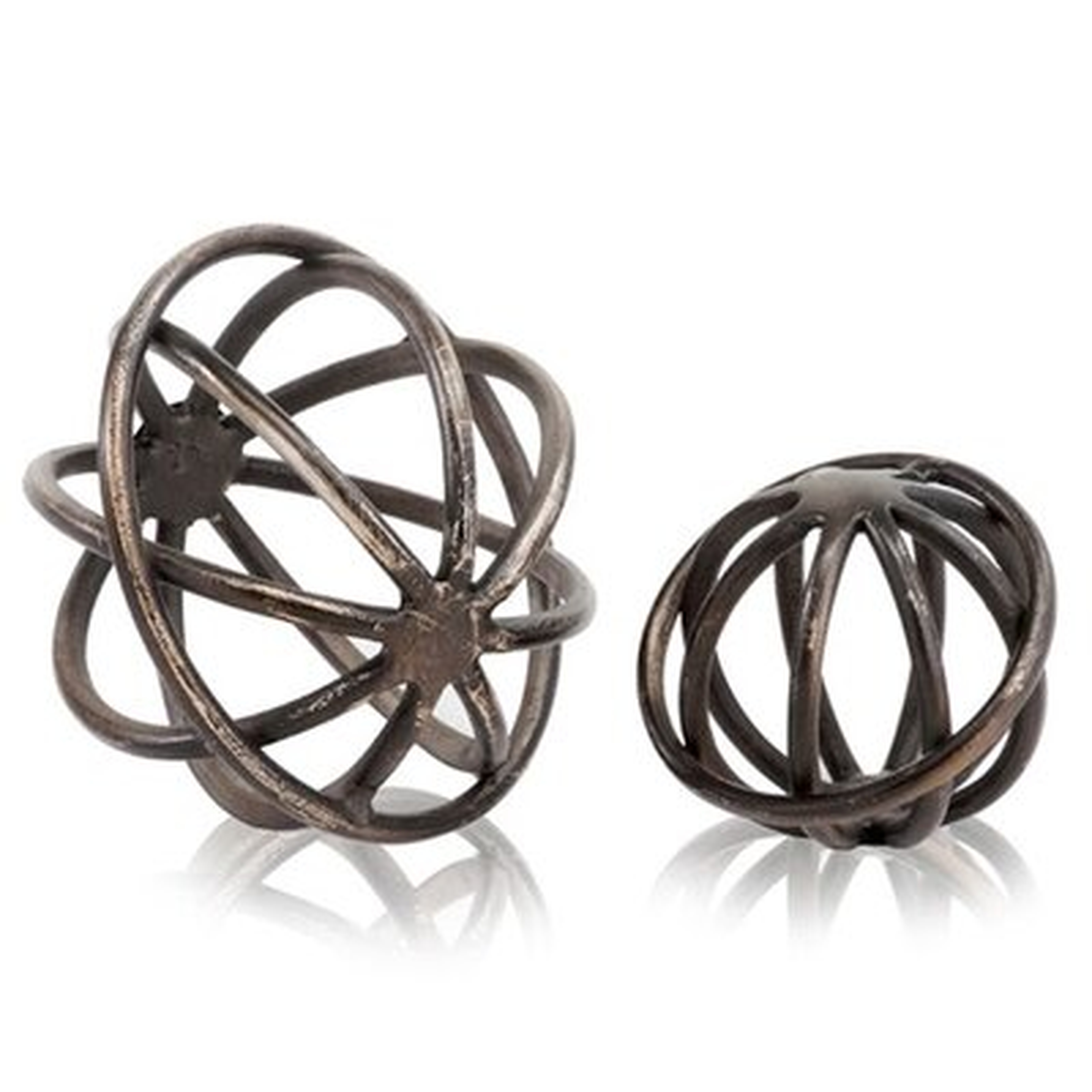 6" X 6" X 5" Bronze Small Sphere - Wayfair
