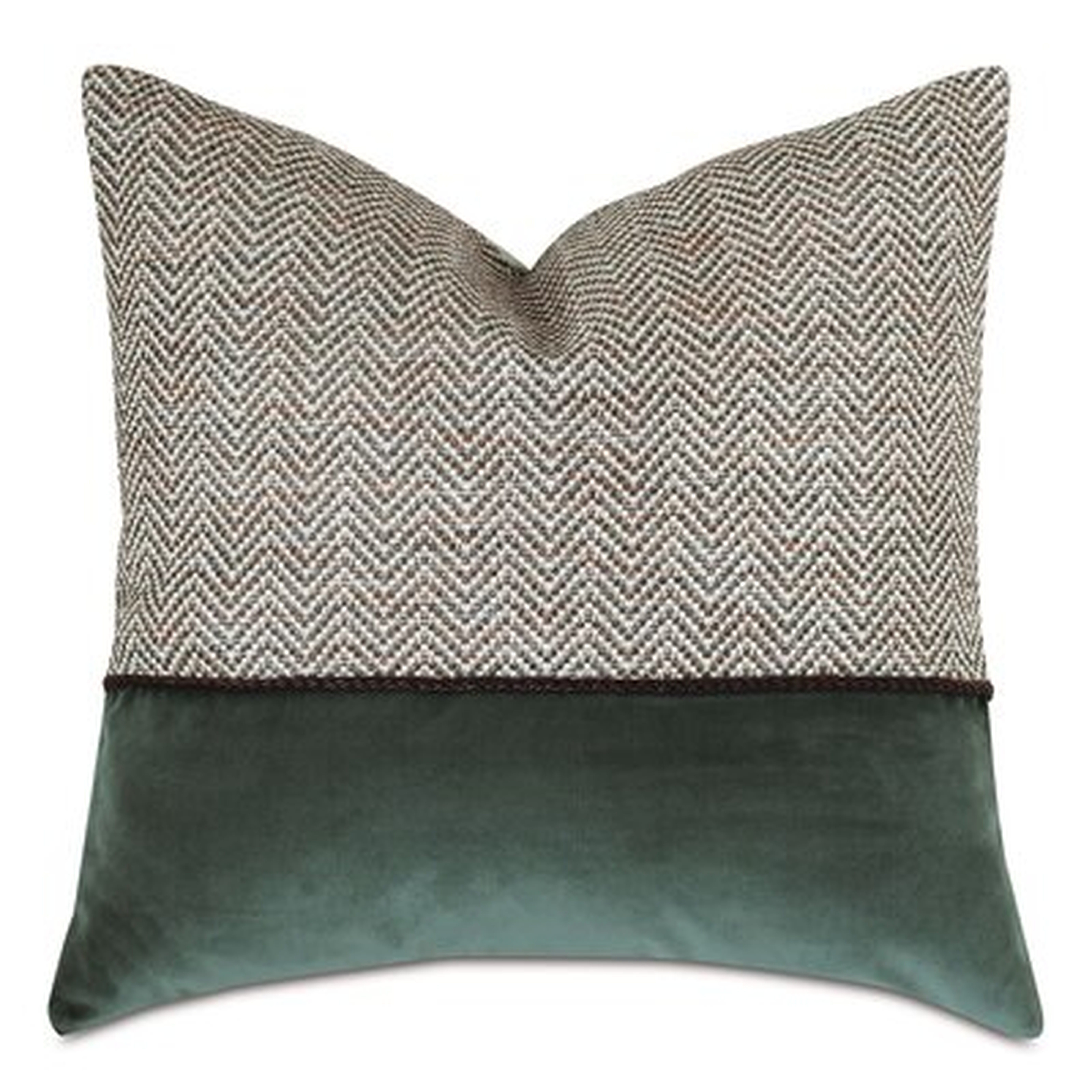 Steeplechaser Colorblock Decorative Pillow - Wayfair