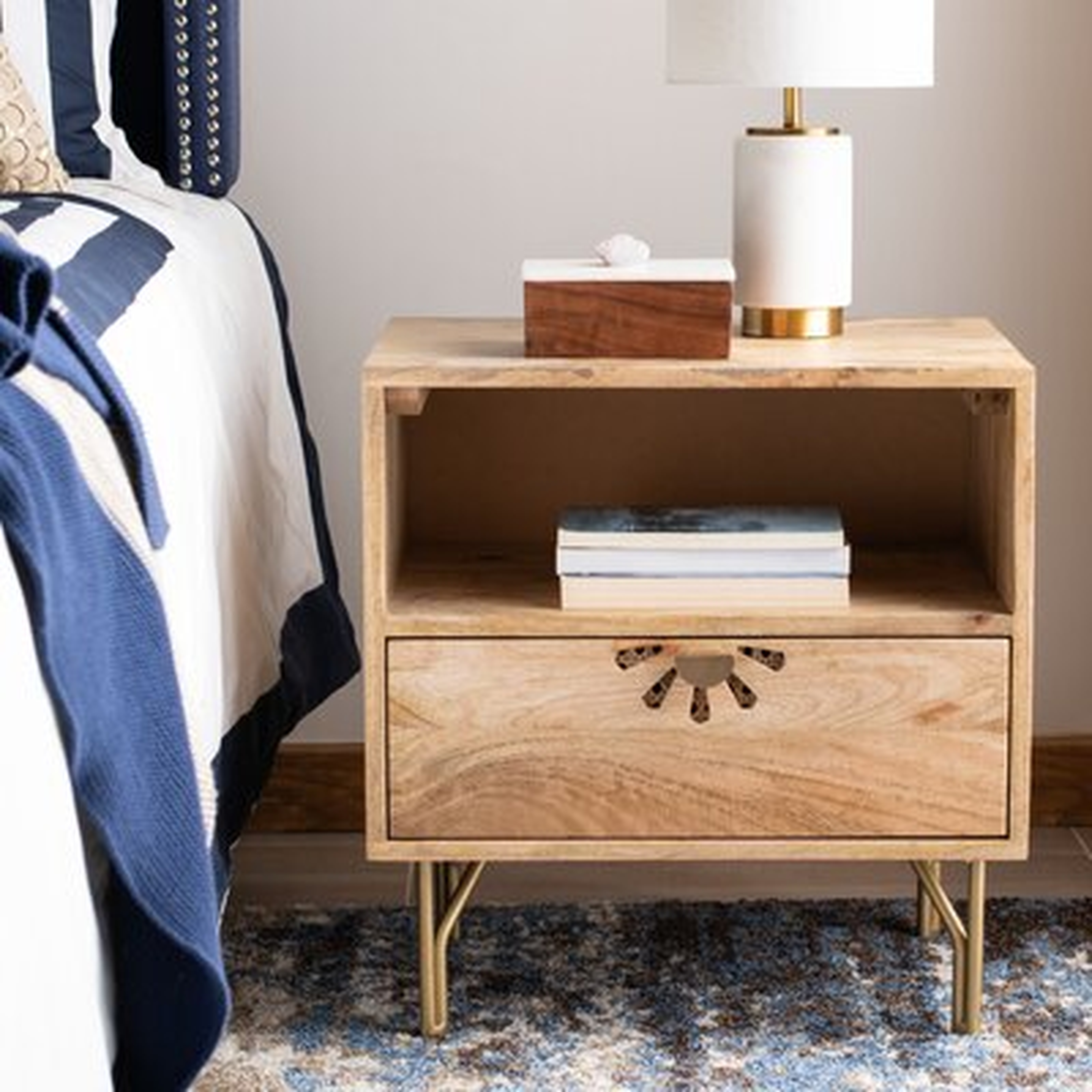 Lily 1 Drawer Nightstand - Wayfair