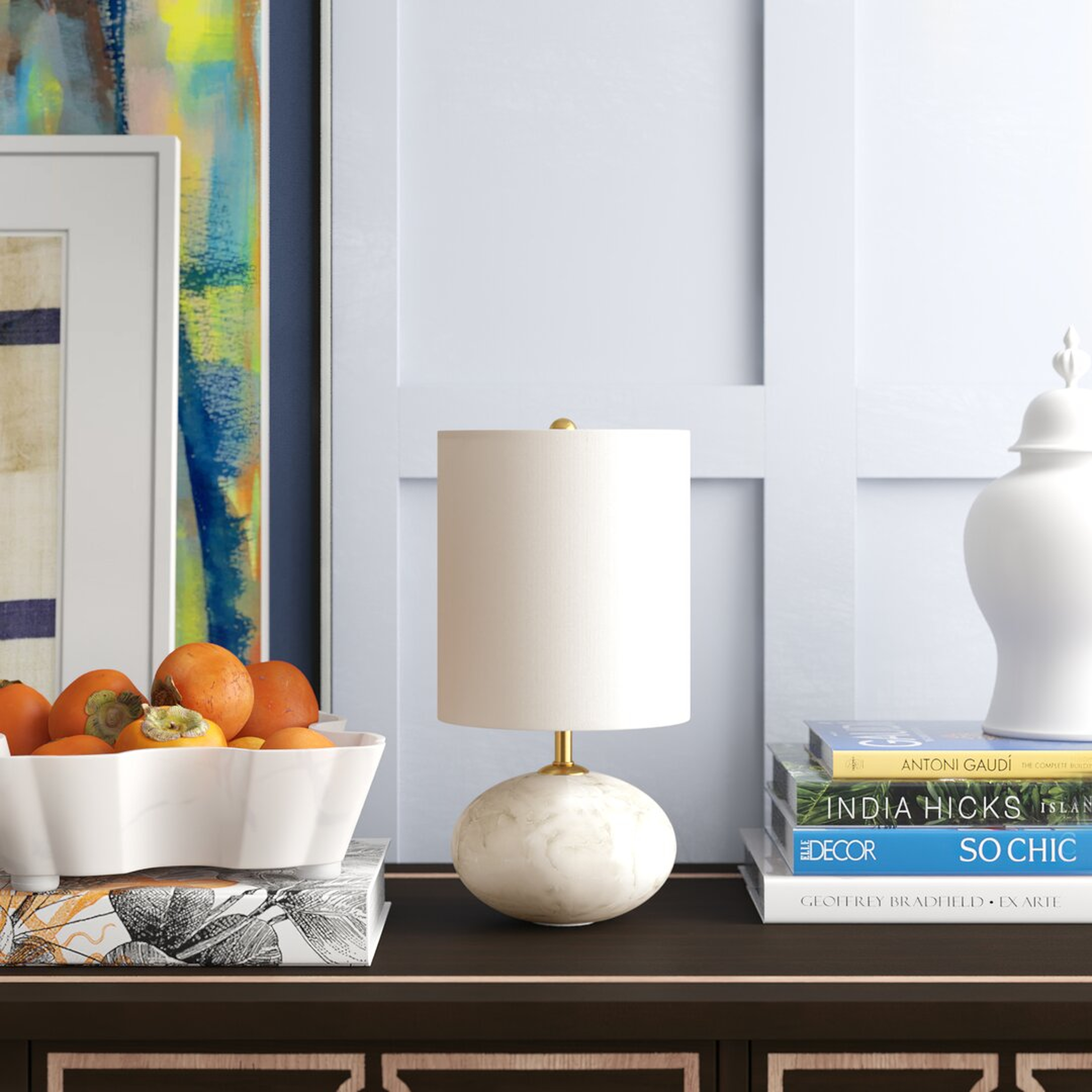 Regina Andrew Alabaster Mini Orb Lamp - Perigold