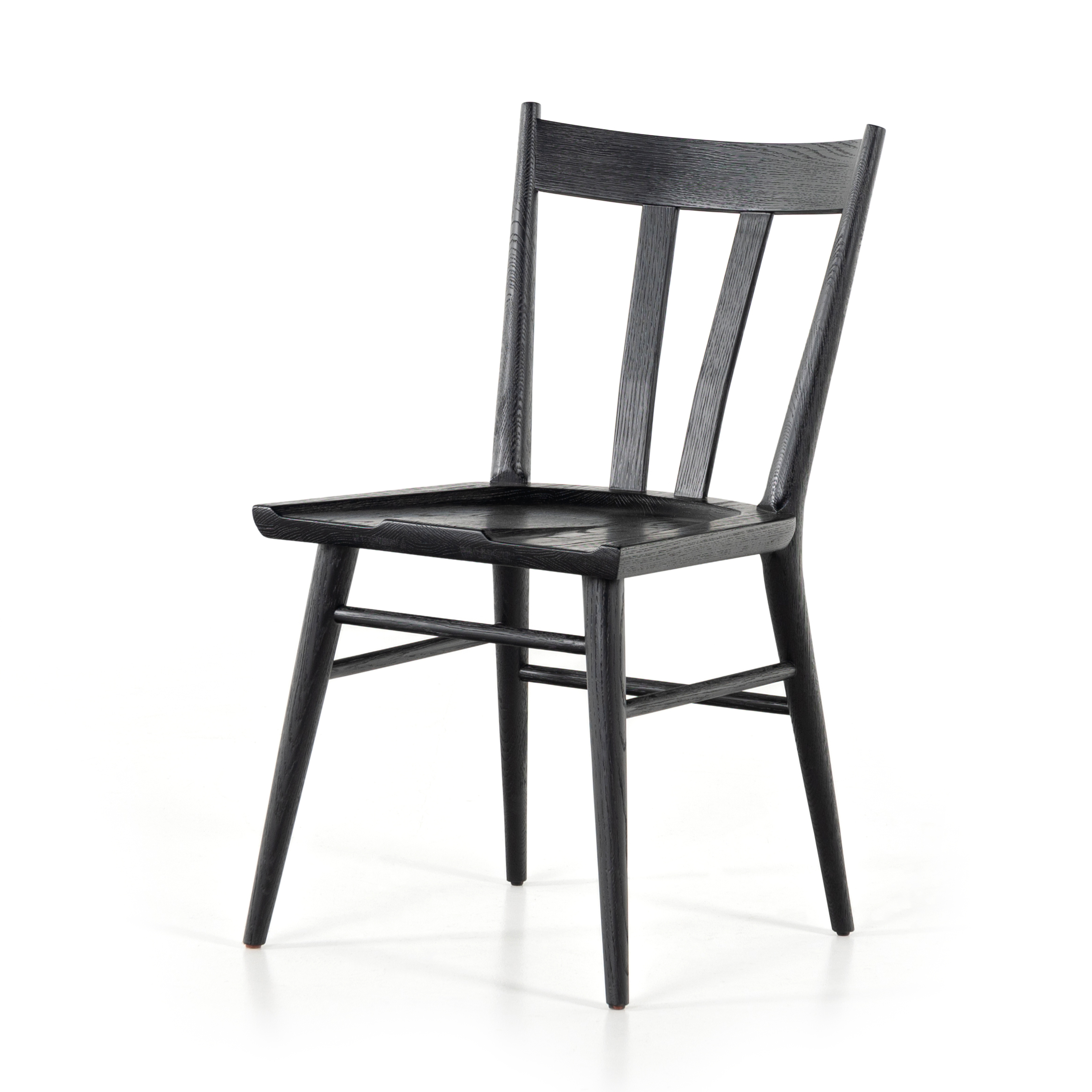 Gregory Dining Chair-Black Oak - Four Hands