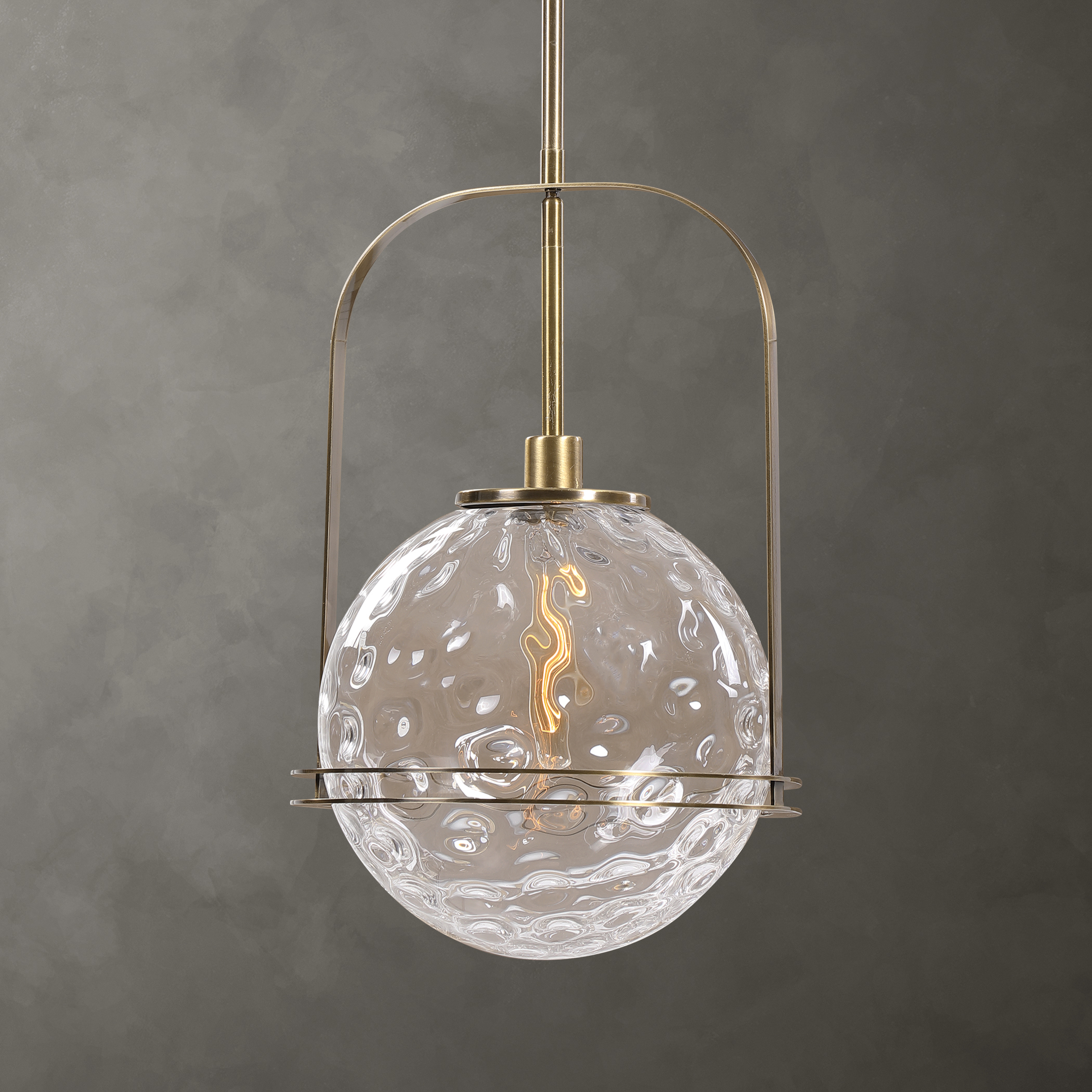 Mimas 1 Light Globe Pendant - Uttermost