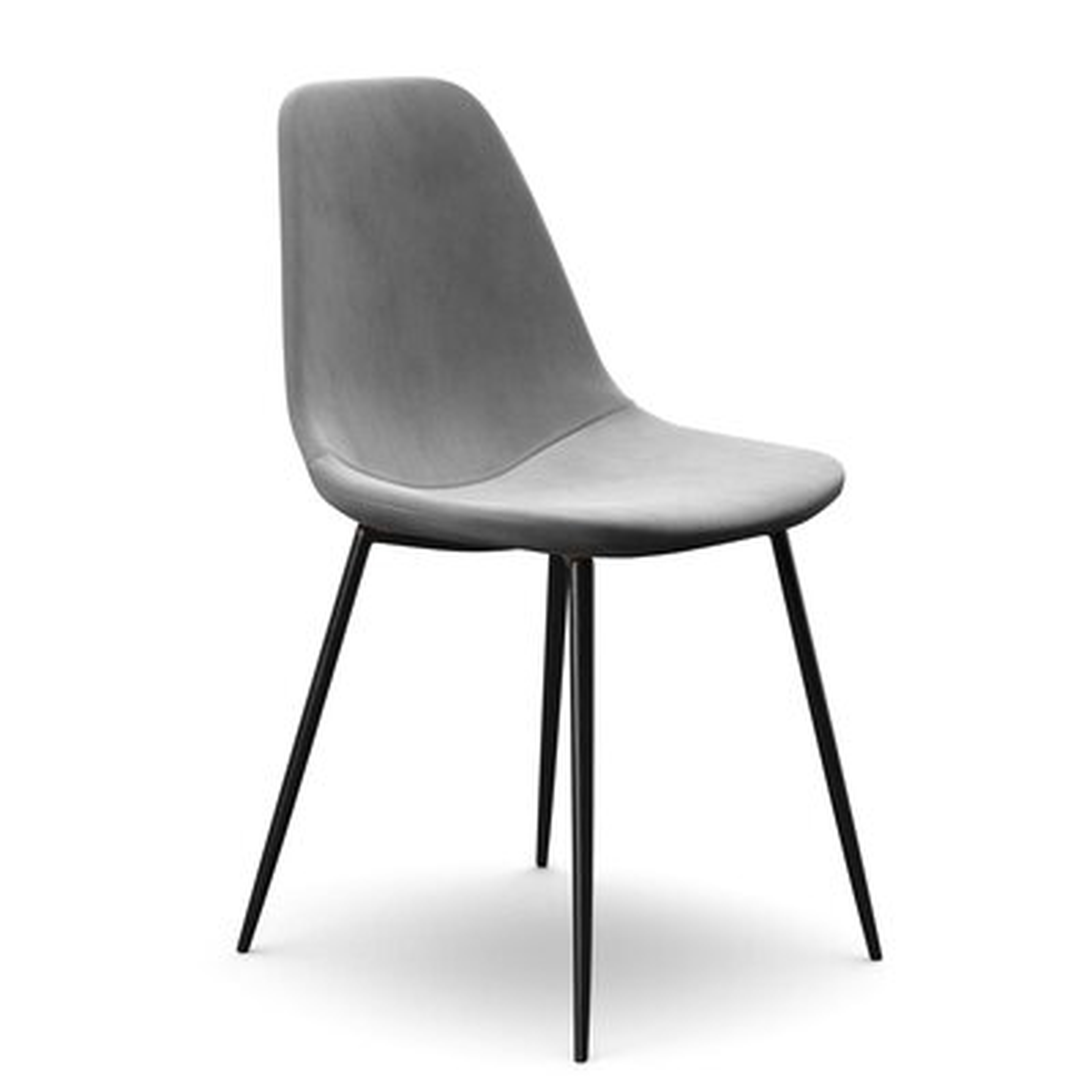 Aisha Velvet Upholstered Side Chair (Set of 2) - Wayfair