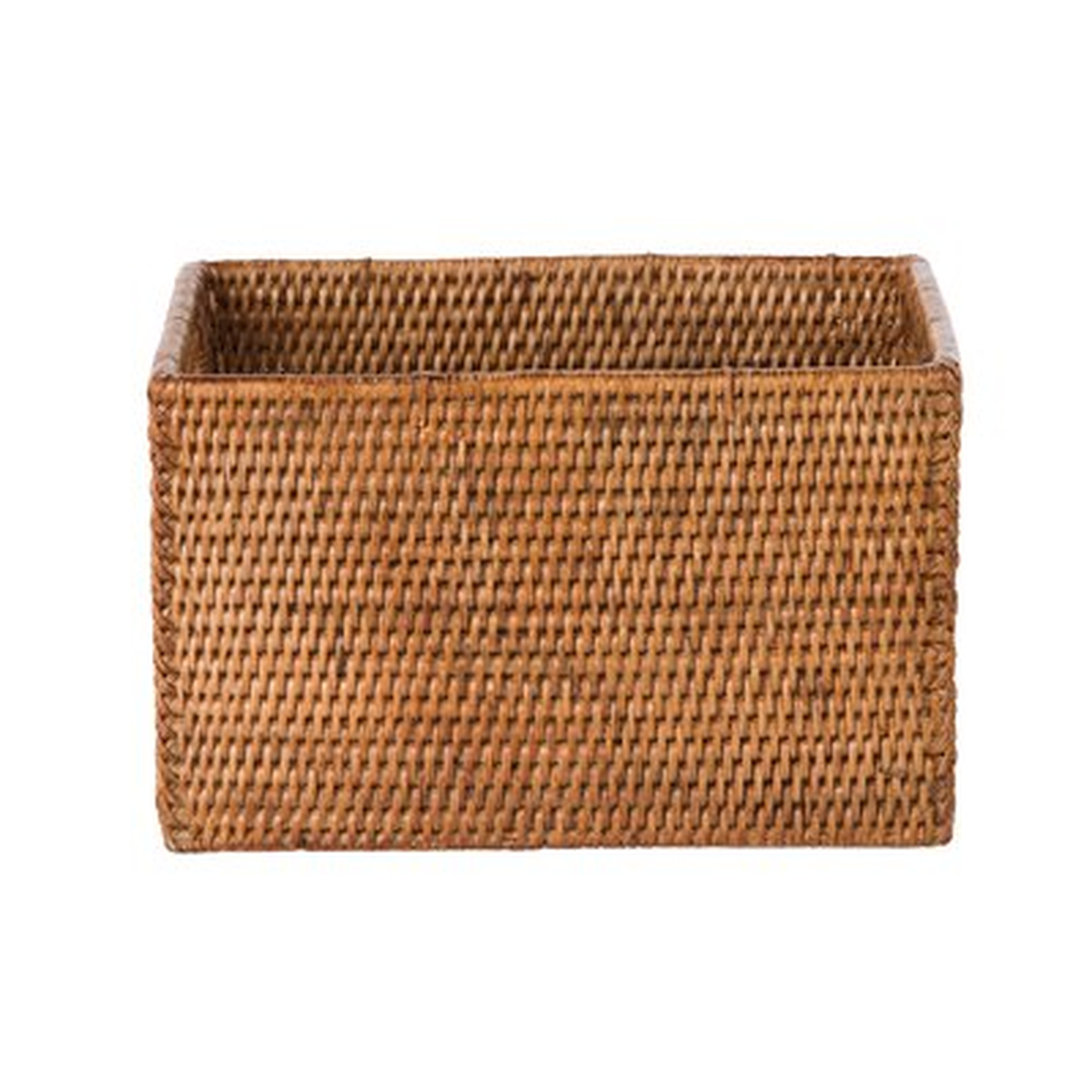 Shelf Rattan Basket - Wayfair