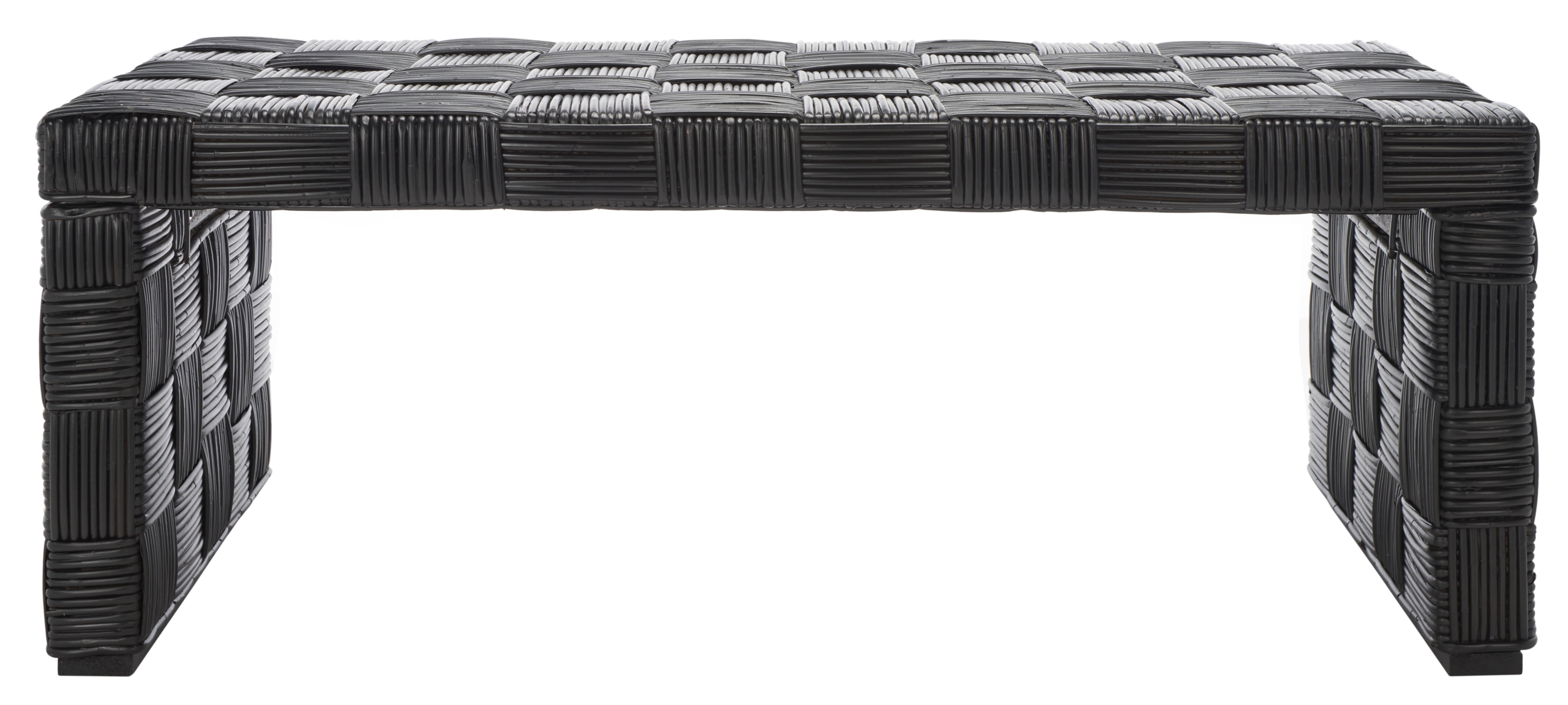 Adkin Coffee Table - Black - Safavieh - Safavieh