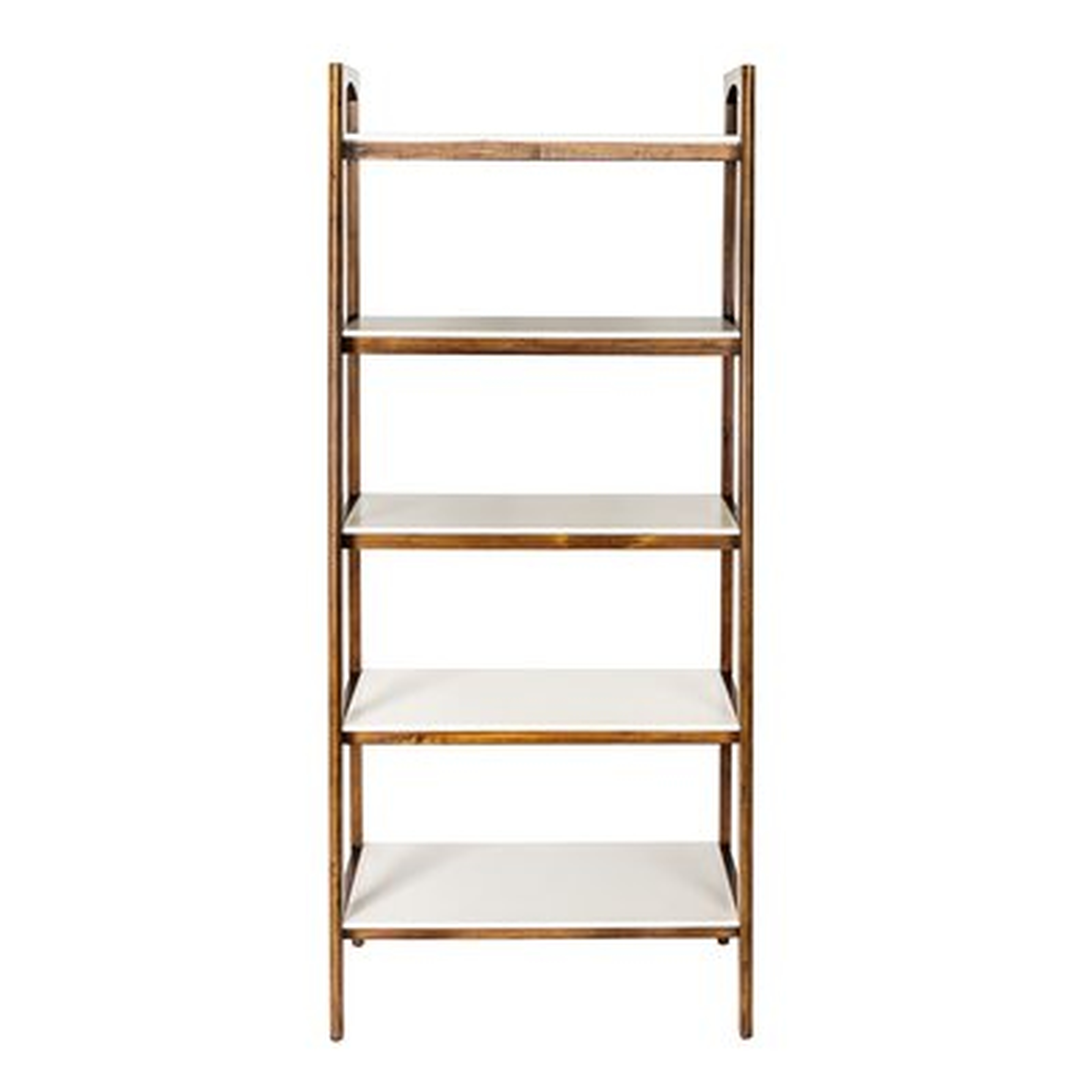 Soho 73'' H x 31'' W Solid Wood Ladder Bookcase - Wayfair