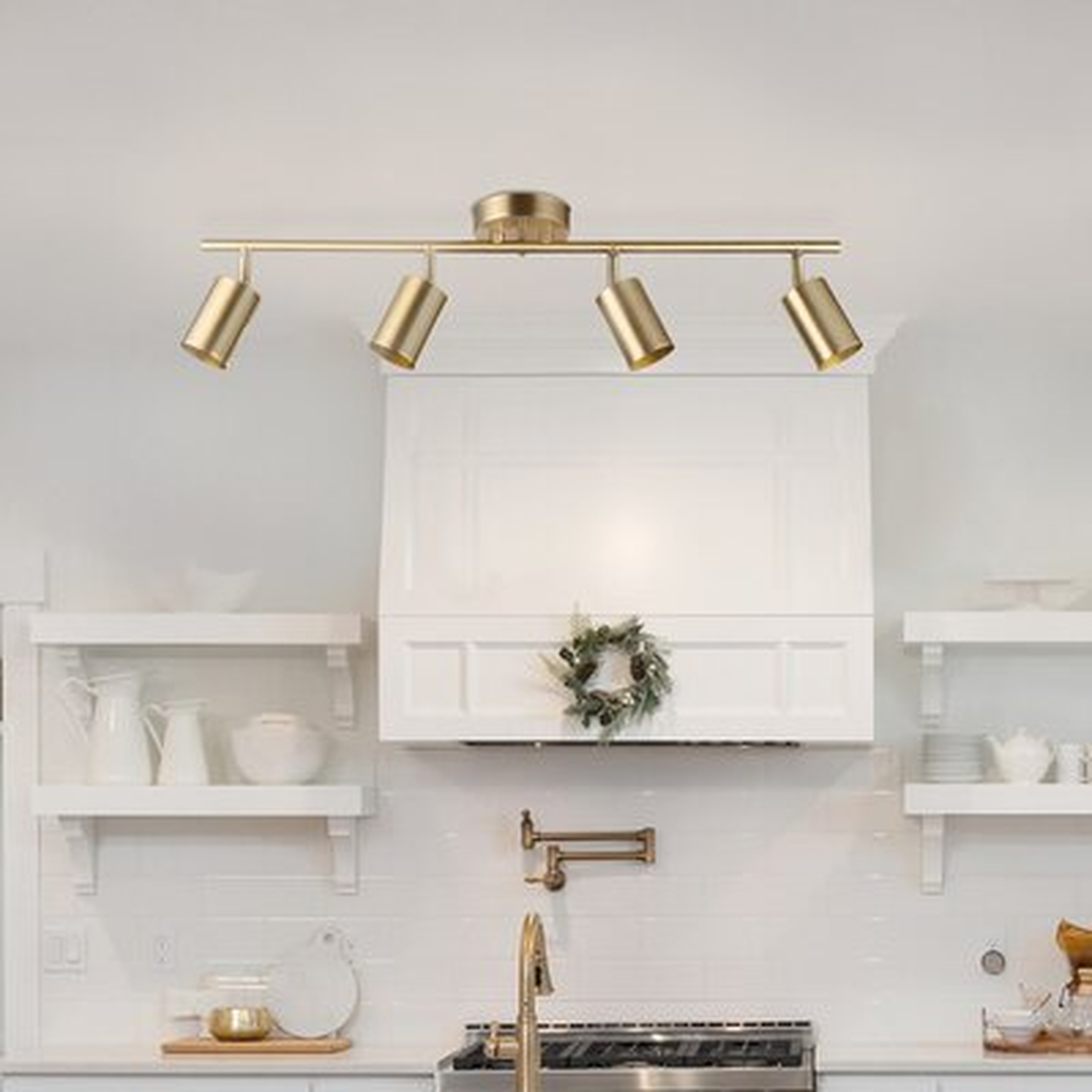 30" 4-Light Track Kit - Wayfair