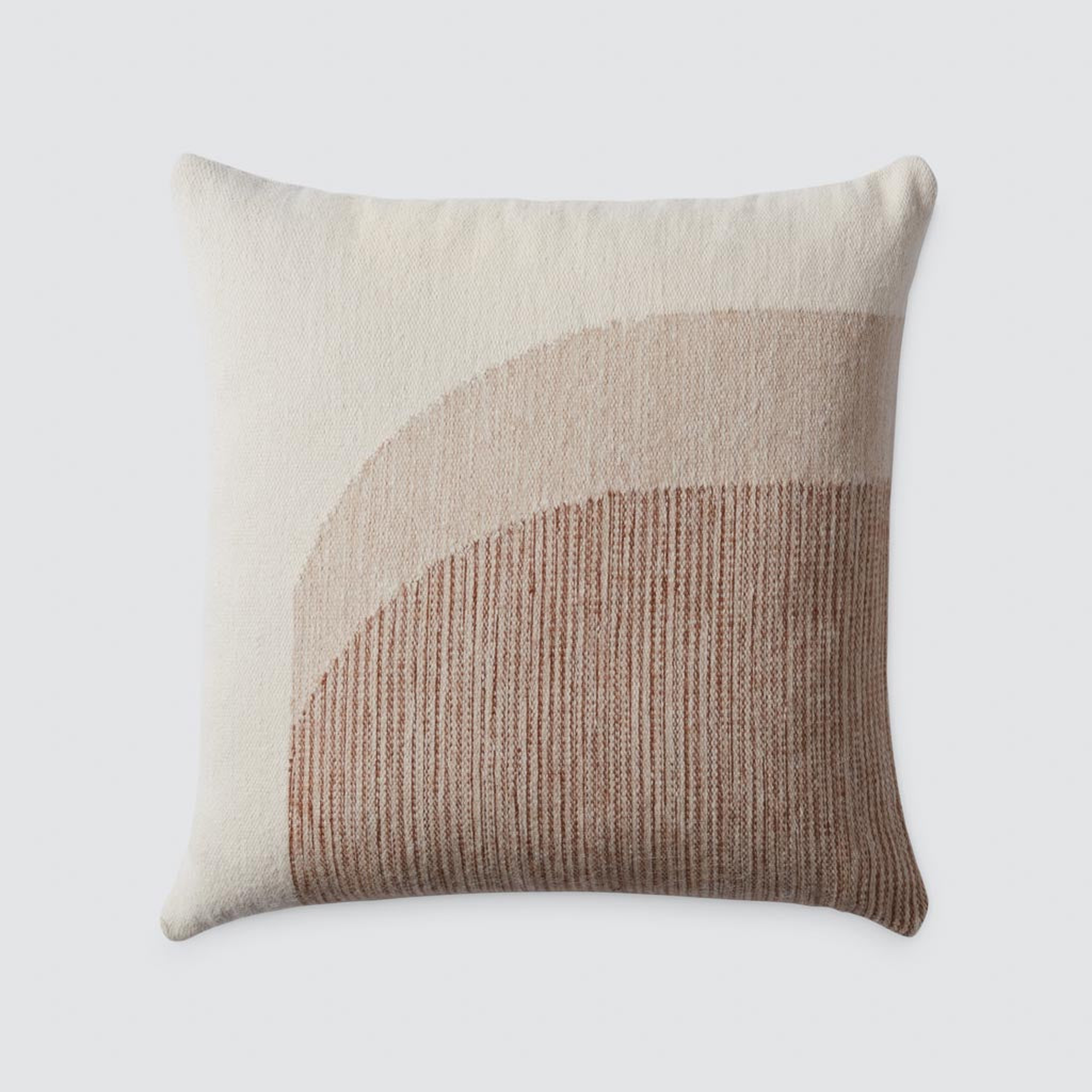 The Citizenry Ola Pillow | 24" x 24" | Ivory - The Citizenry