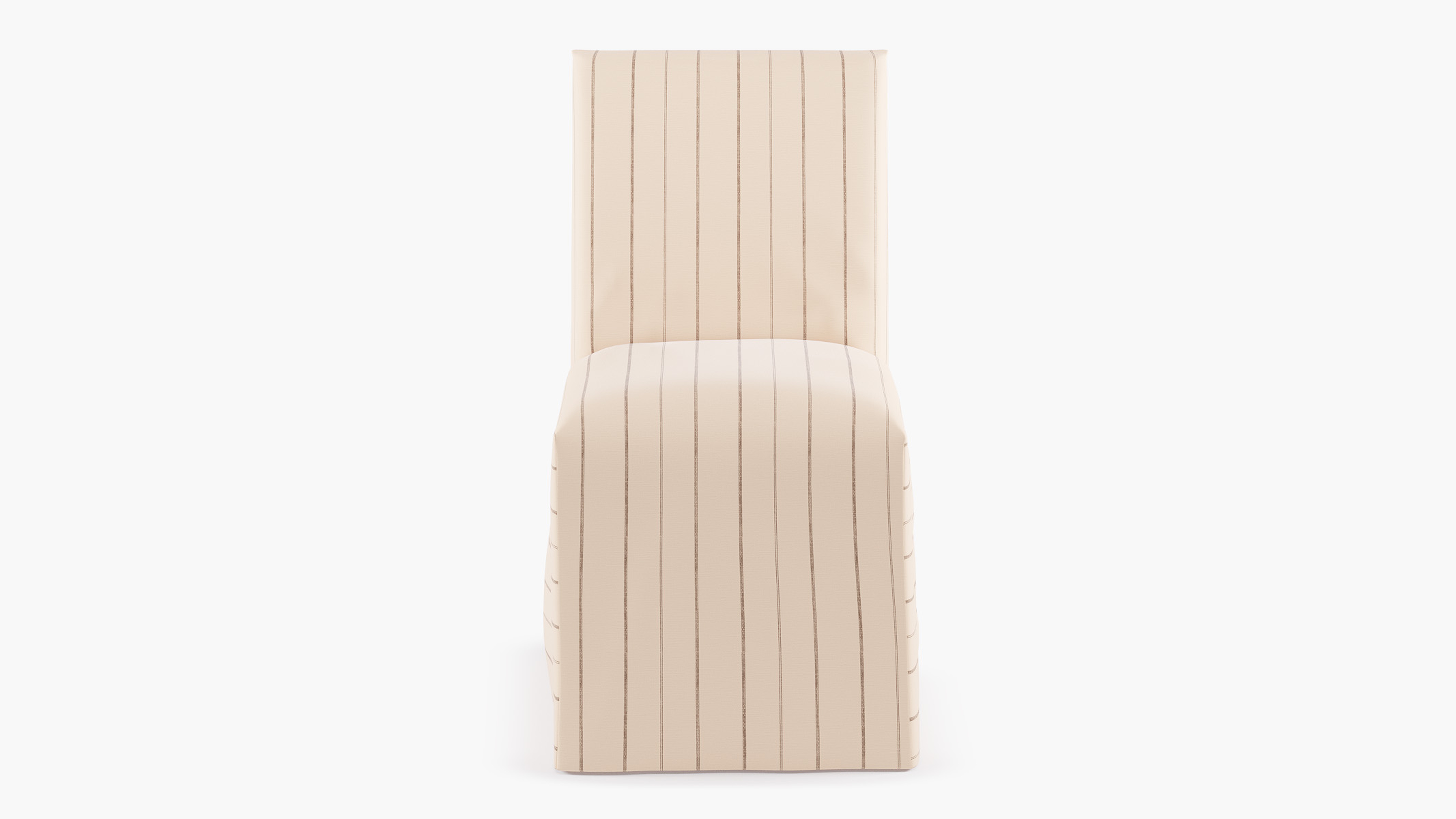 Slipcovered Dining Chair, Charcoal Fritz - The Inside