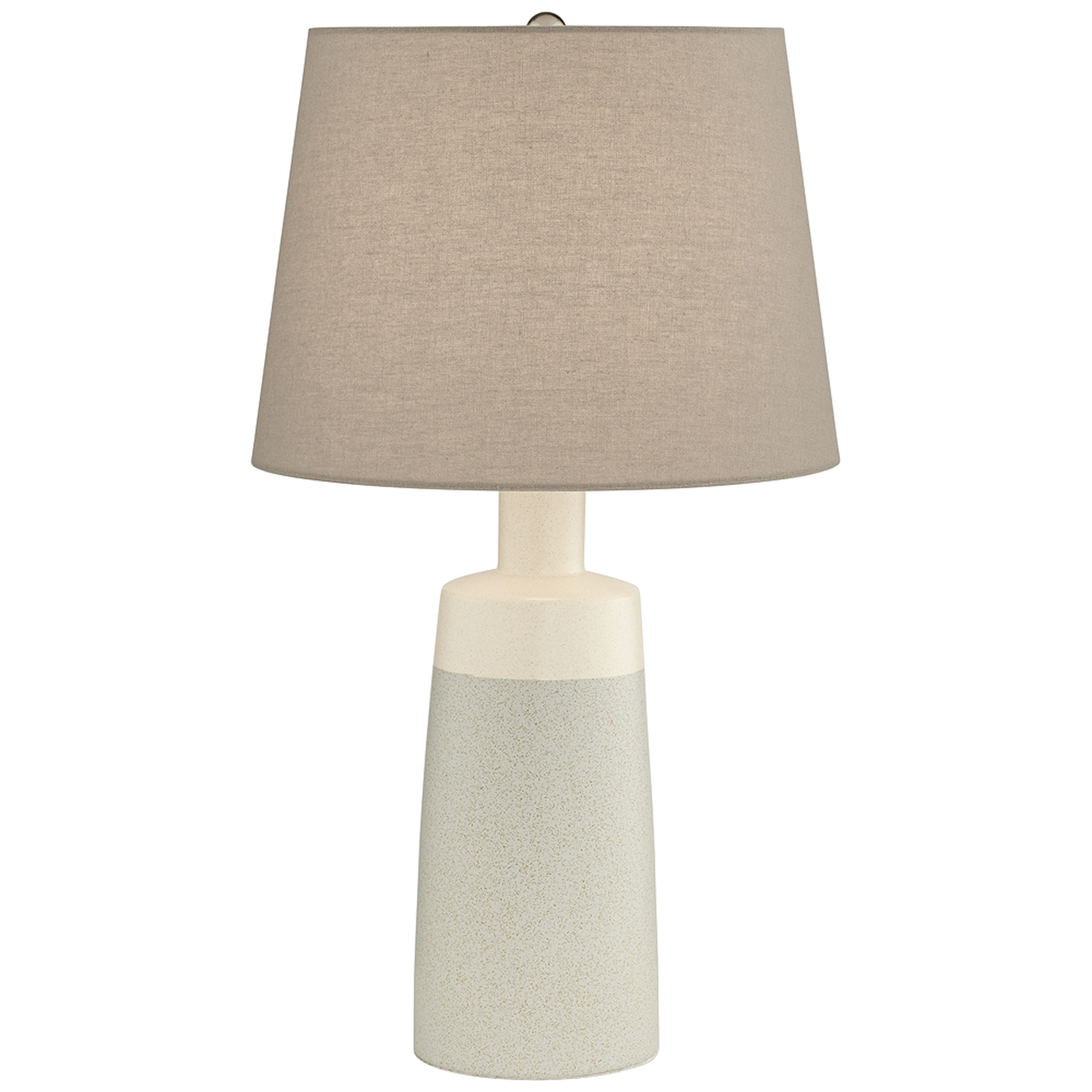 Effie Modern Farmhouse Grey Ceramic Table Lamp - Style # 94R37 - Lamps Plus