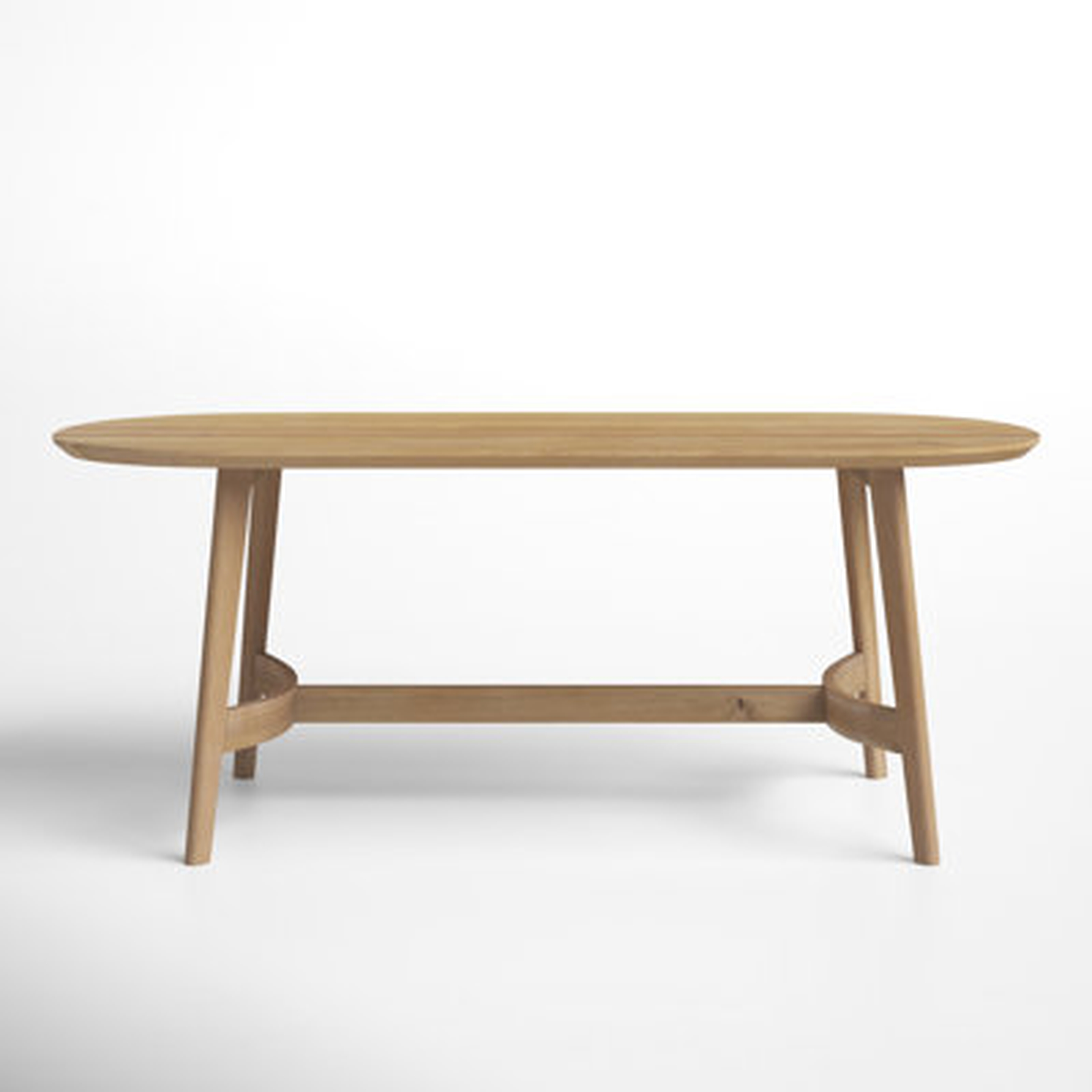 Signa Solid Oak Dining Table - Wayfair