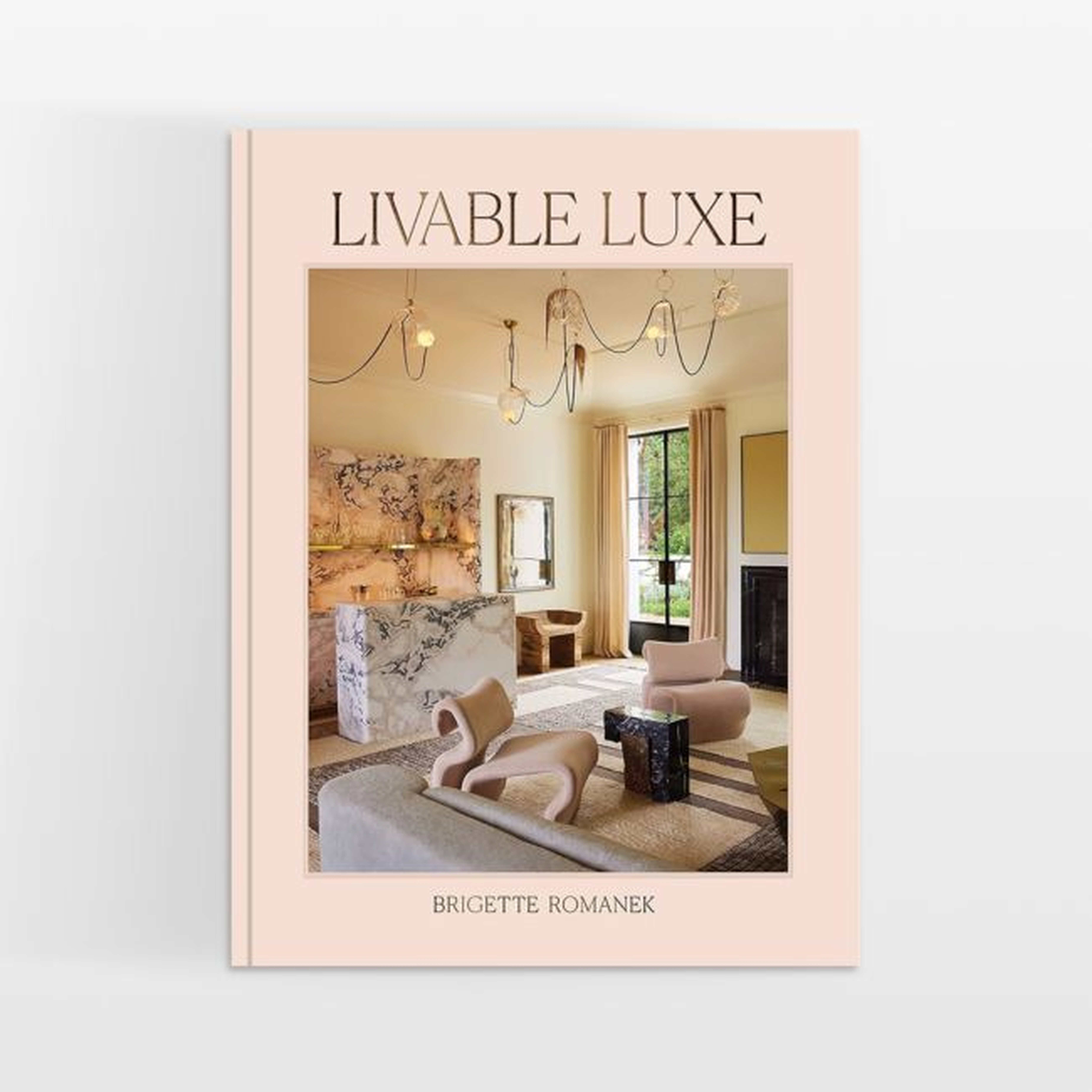"Livable Luxe" Home Decor Book by Brigette Romanek - Crate and Barrel