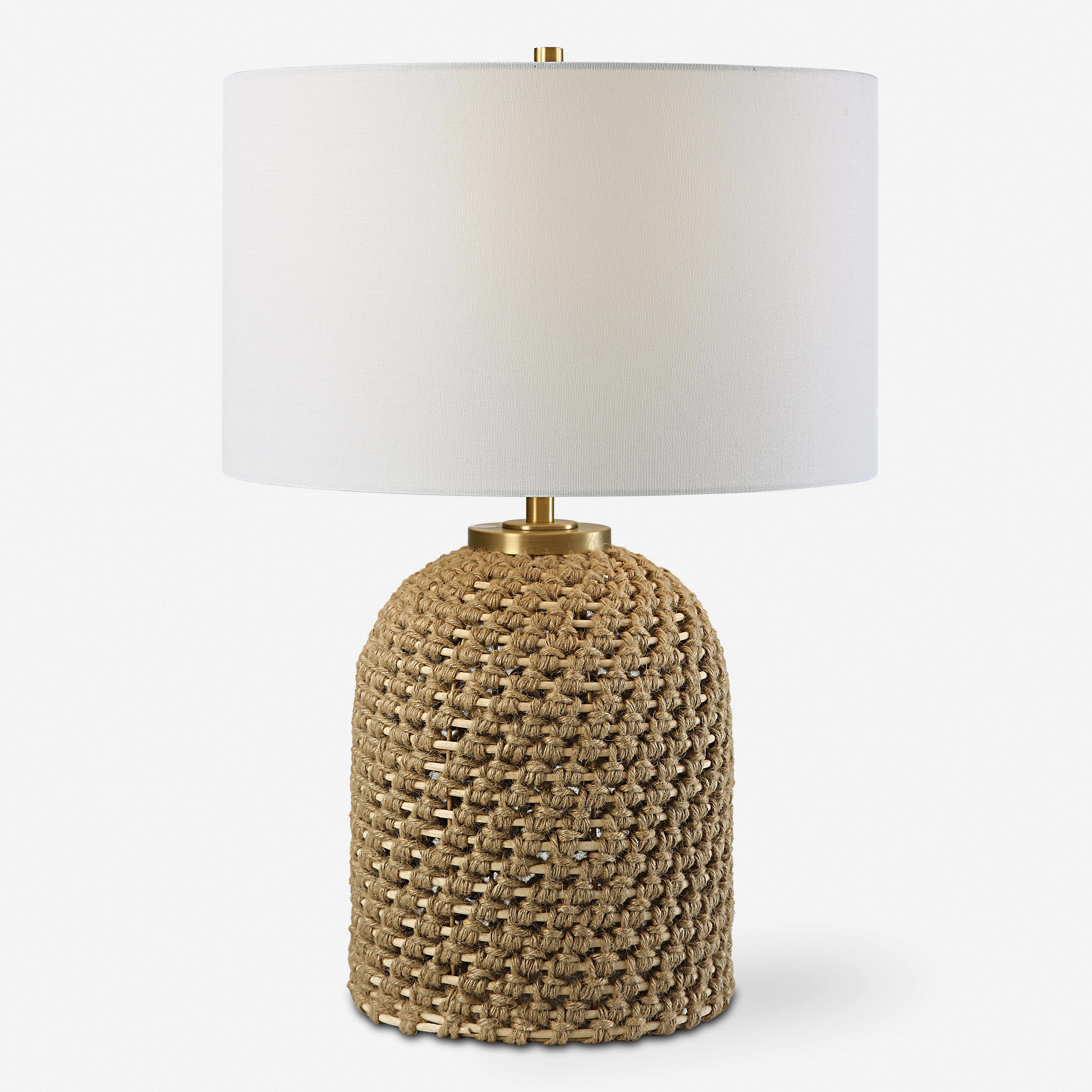 Kendari Rope & Rattan Table Lamp - Uttermost