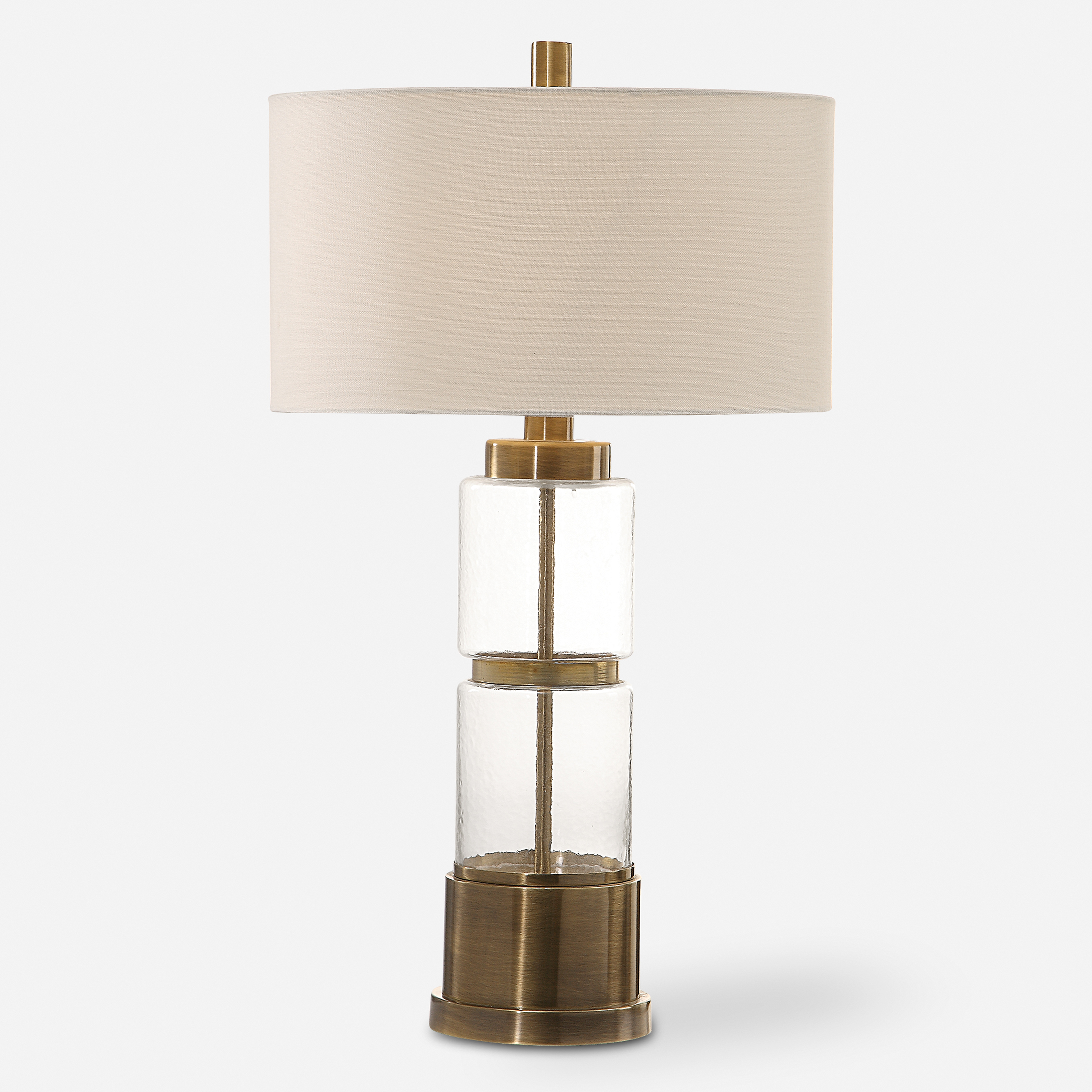 Vaiga Glass Column Lamp - Uttermost