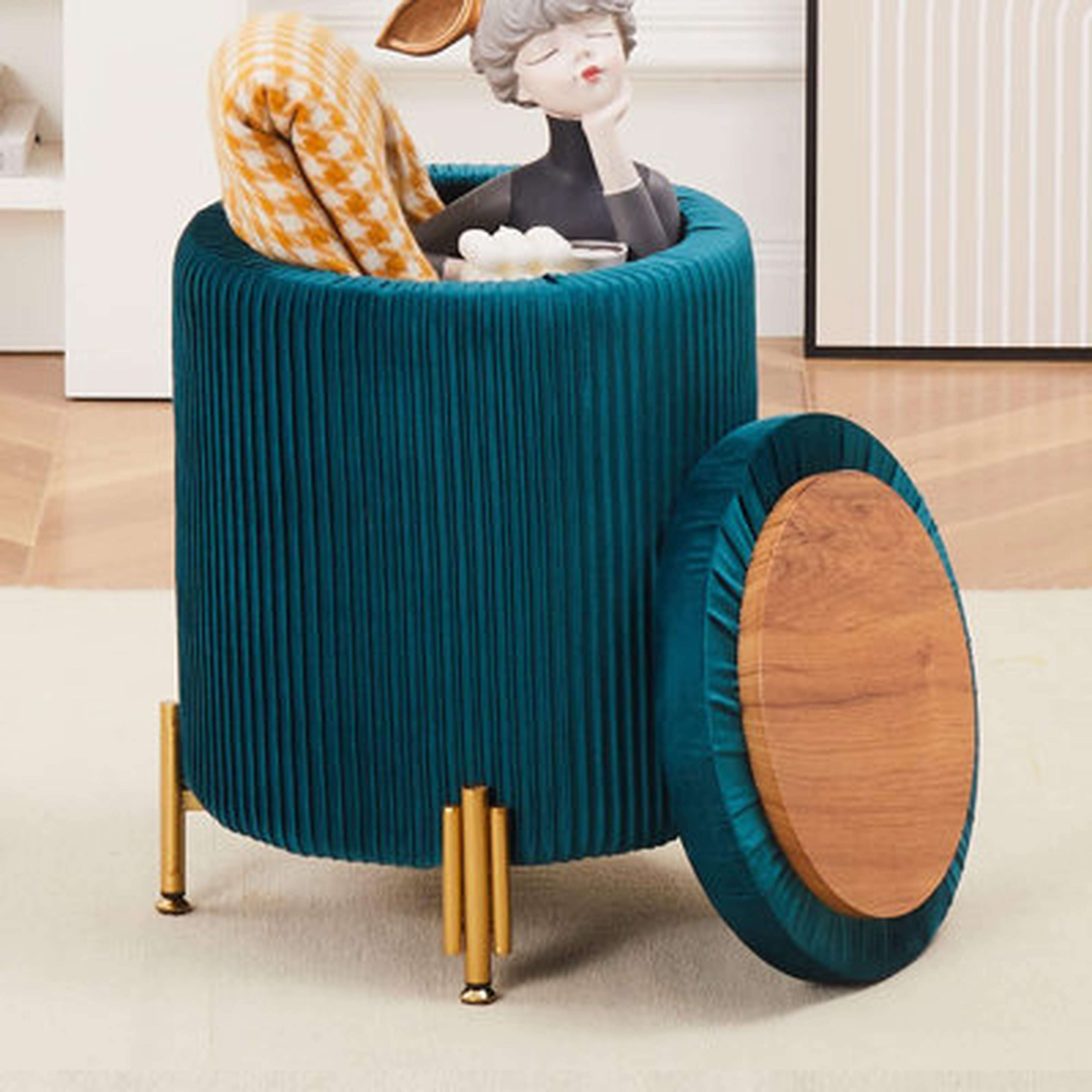 Ozite Upholstered Ottoman - Wayfair