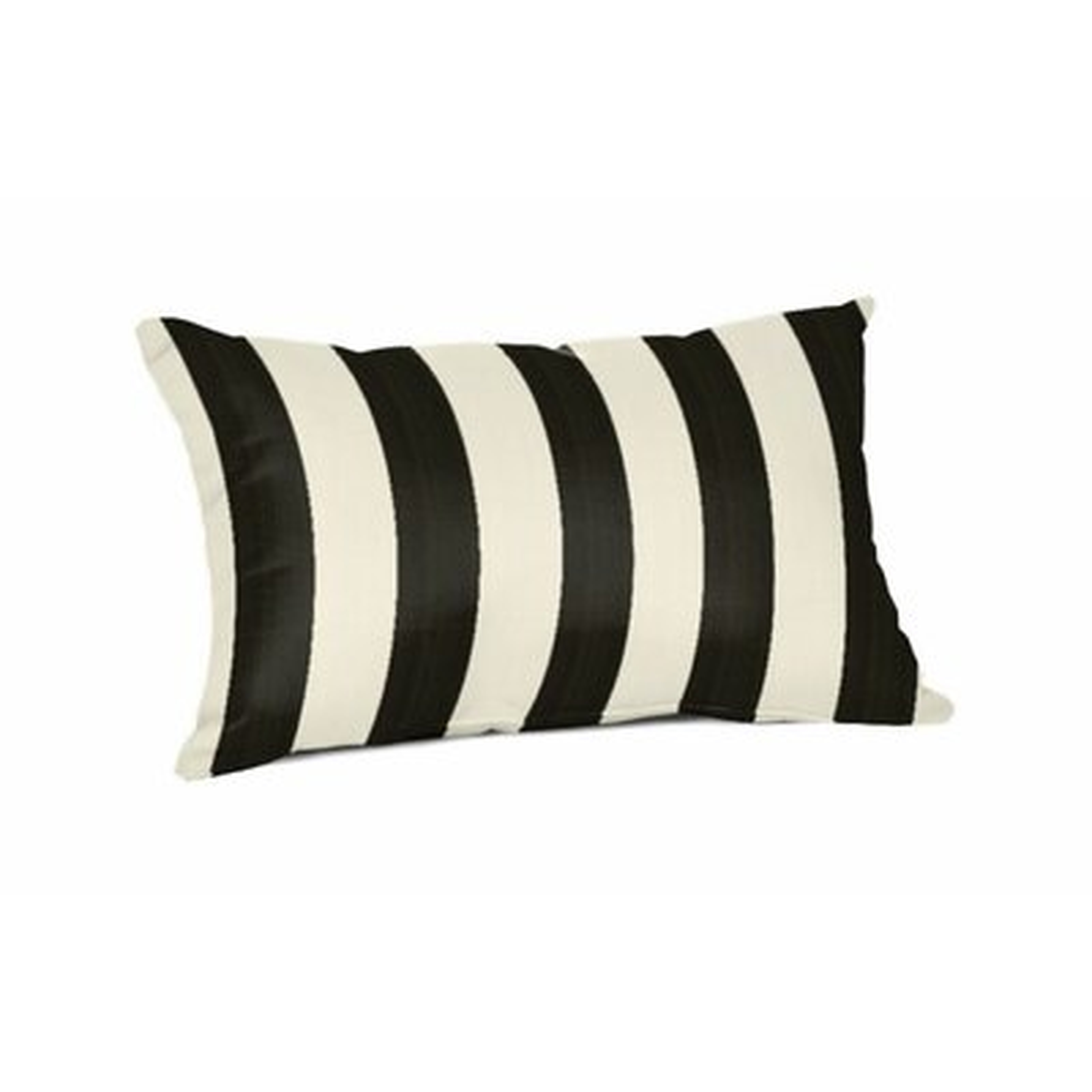 Crawley Sunbrella Indoor/Outdoor Striped Lumbar Pillow Cover & Insert - Wayfair