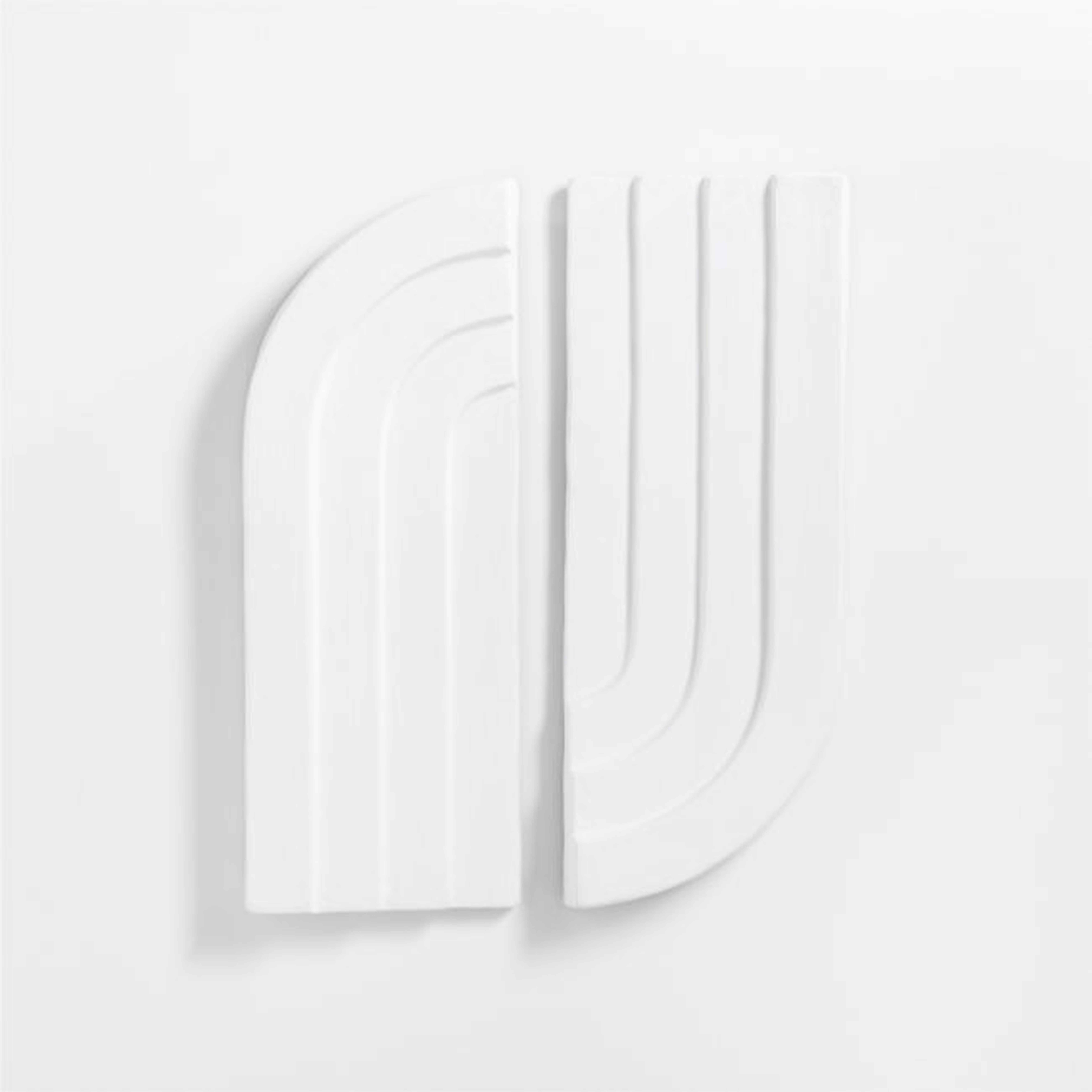 Ive Plaster Arch Wall Art Set of 2 - Crate and Barrel