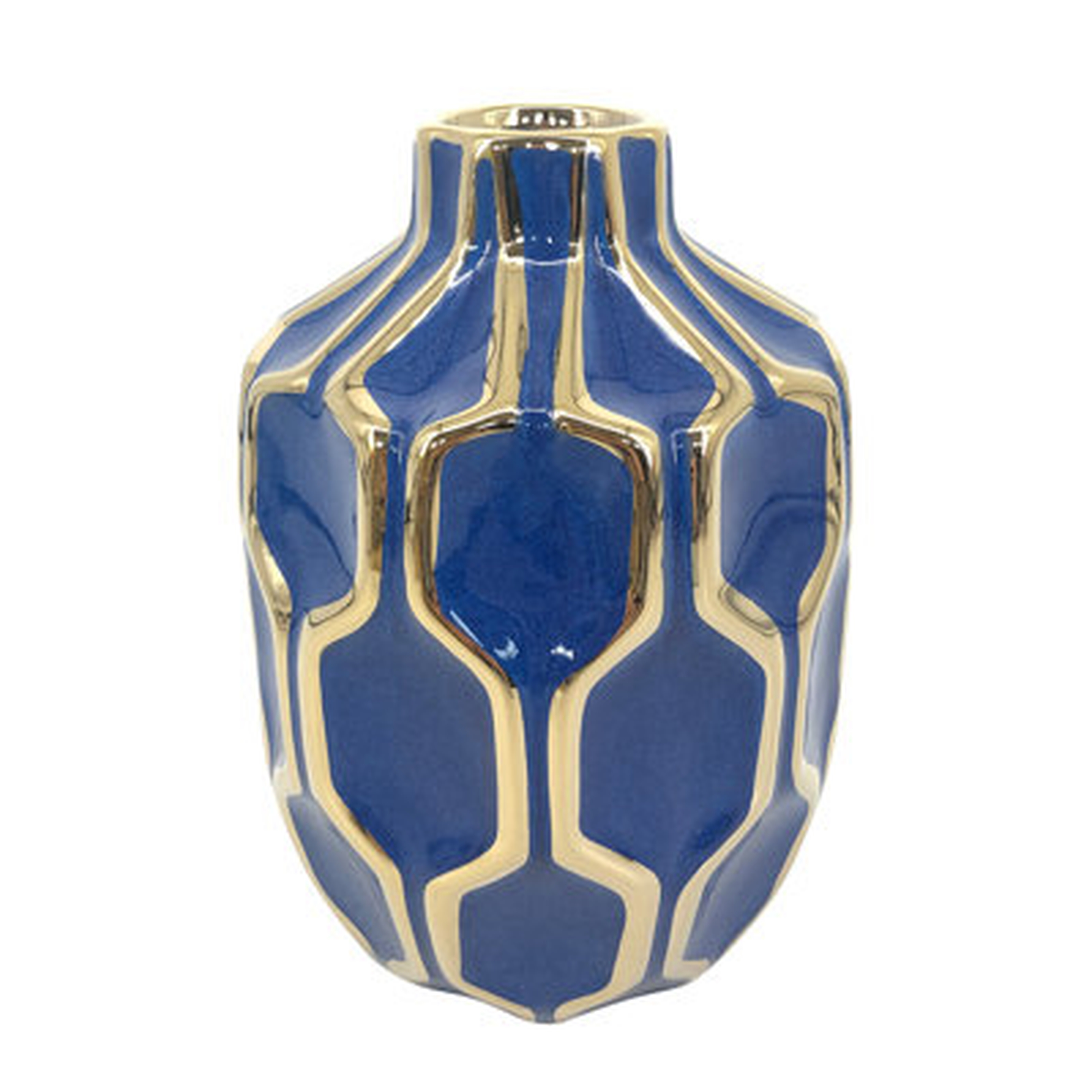 Tibbits 8" Indoor / Outdoor Ceramic Table Vase - Wayfair