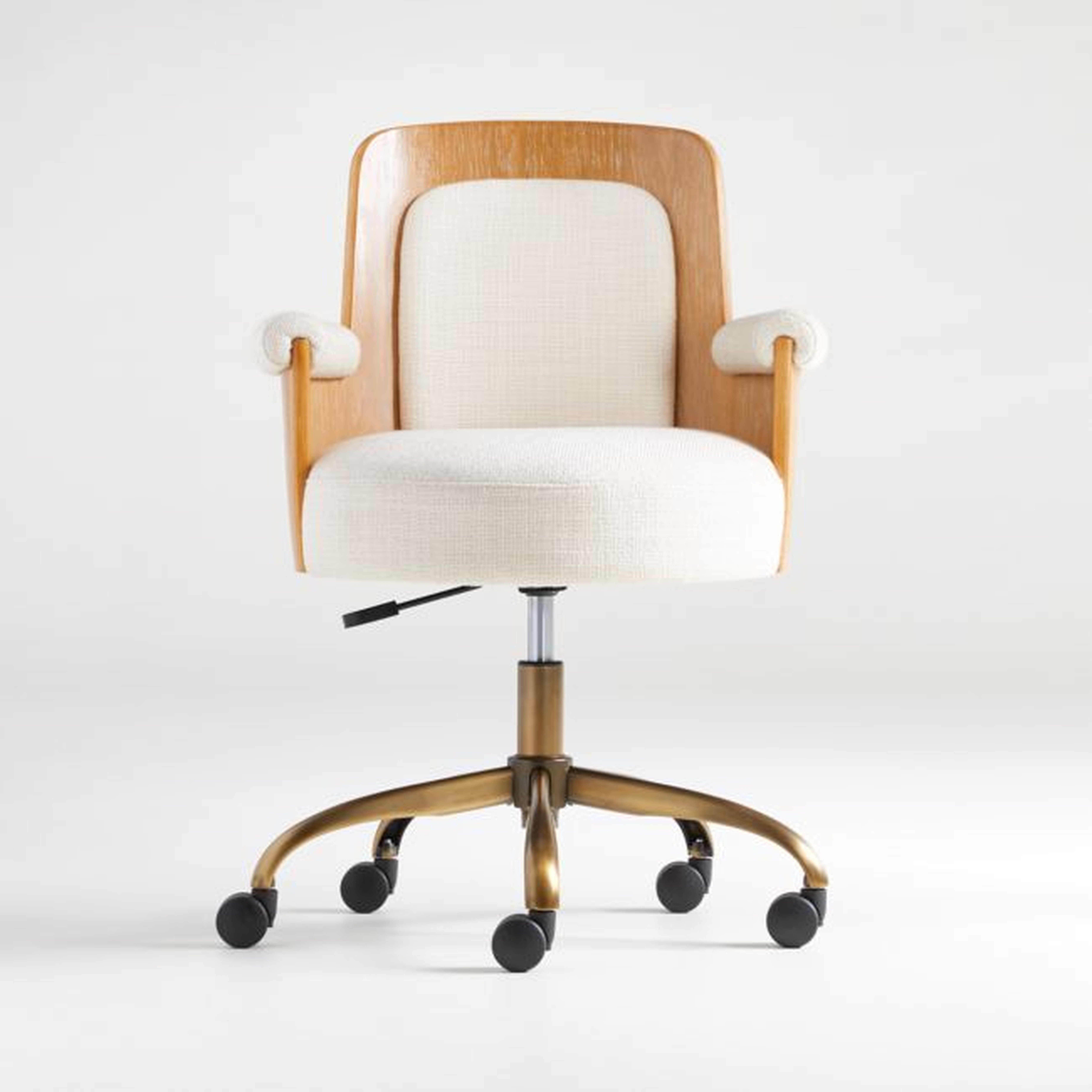 Roan Wood Office Chair - Crate and Barrel