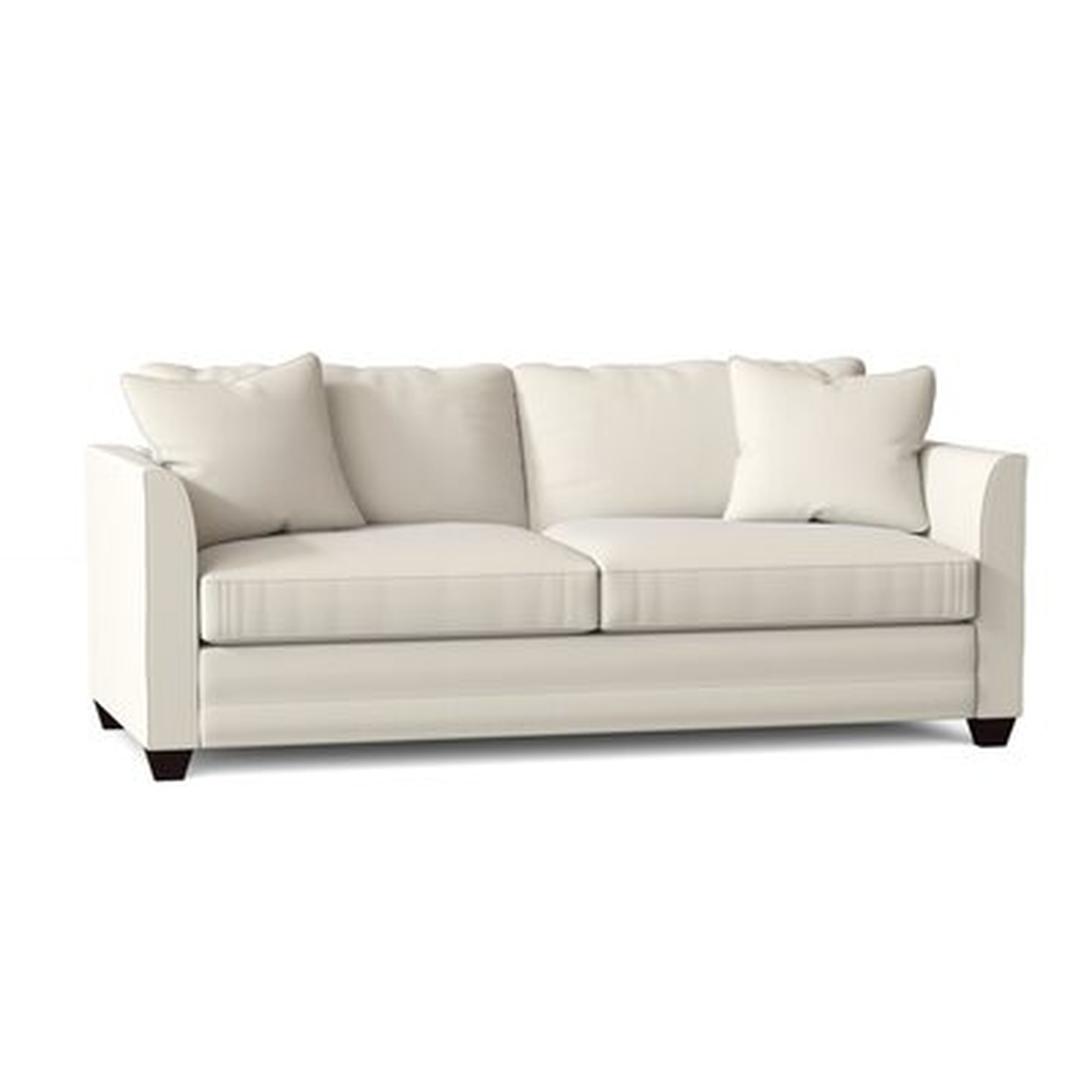 Sarah 77" Flared Arm Sofa - Wayfair
