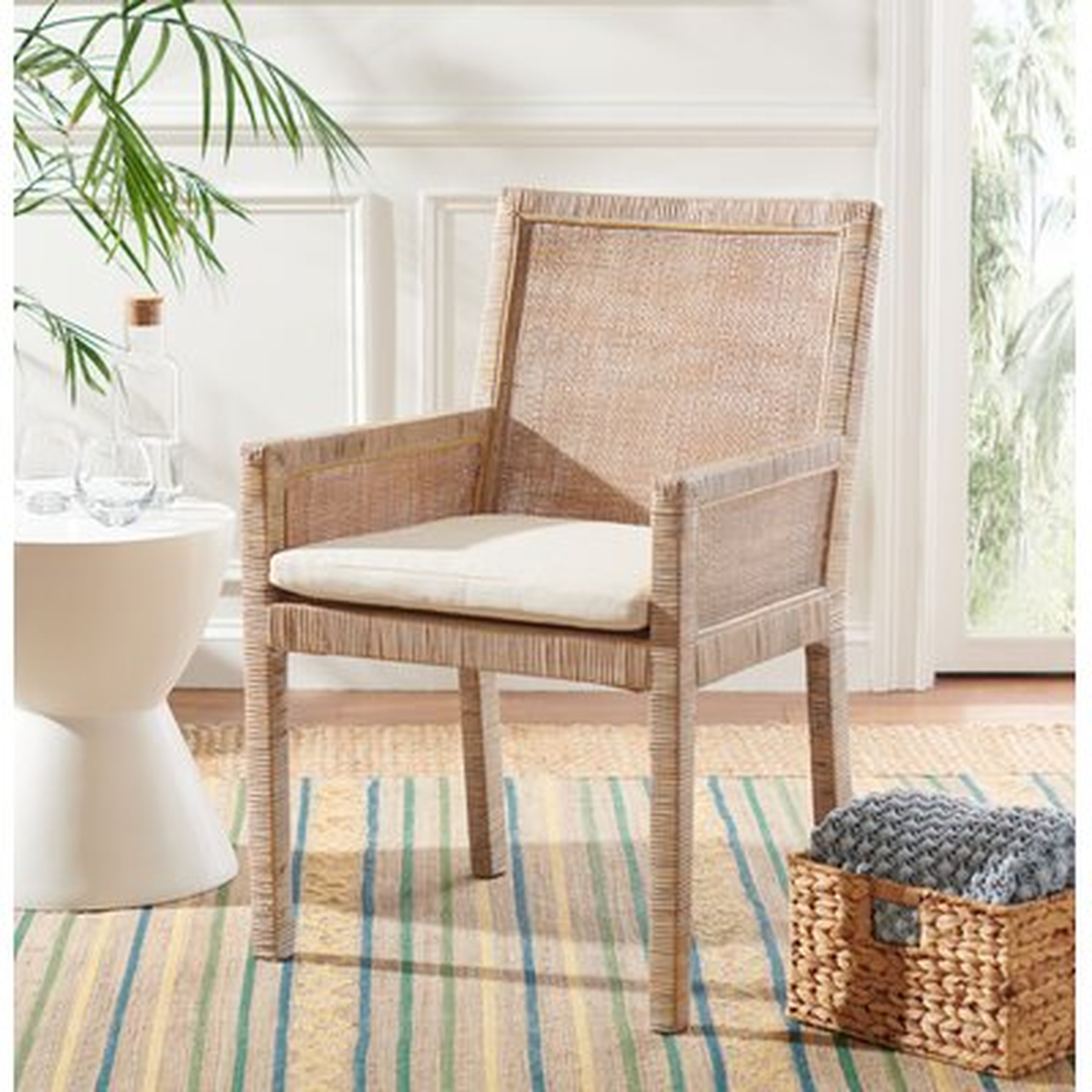 Sarai Accent Chair W/ Cushion - Wayfair