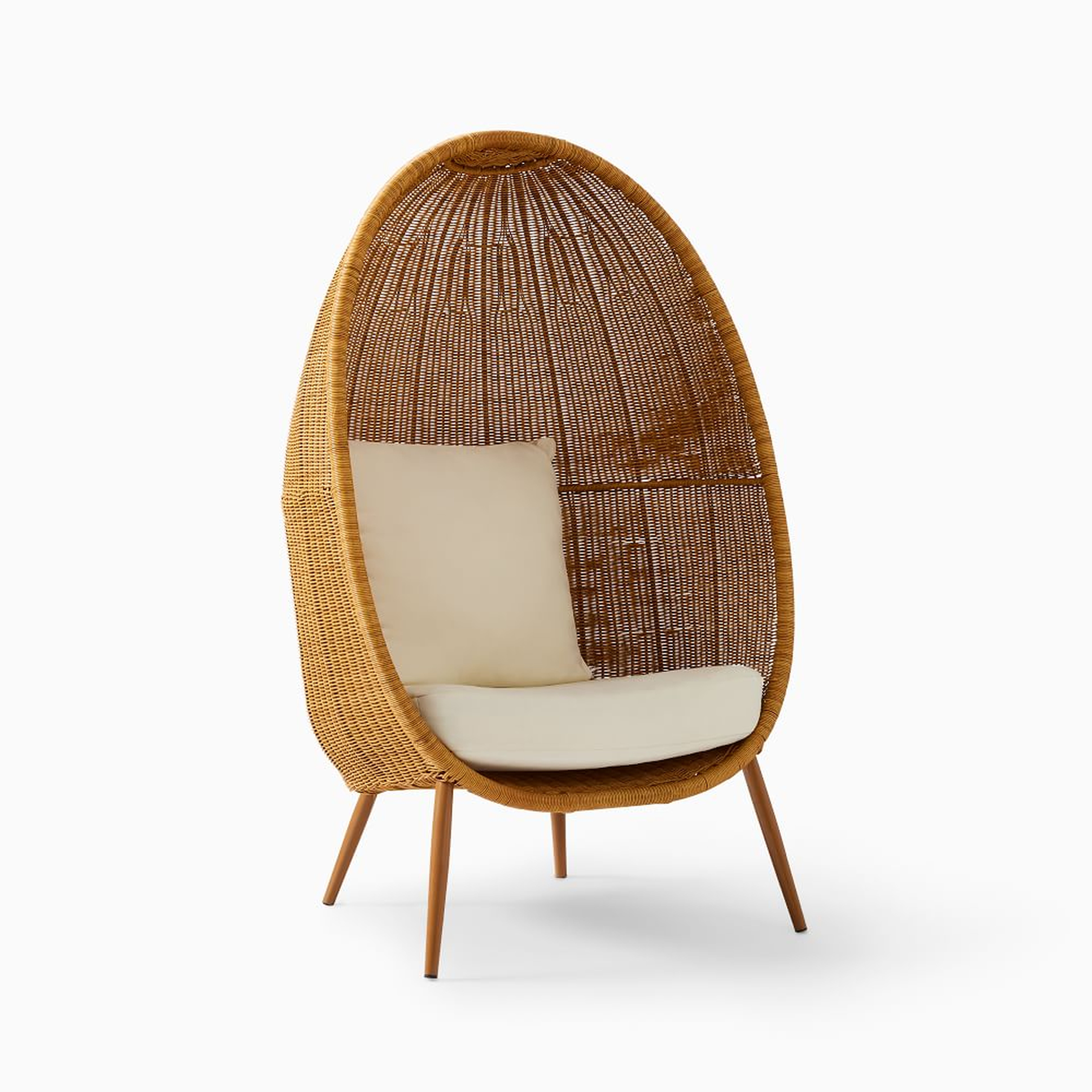Woven Cave Chair, Natural, WE Kids - West Elm