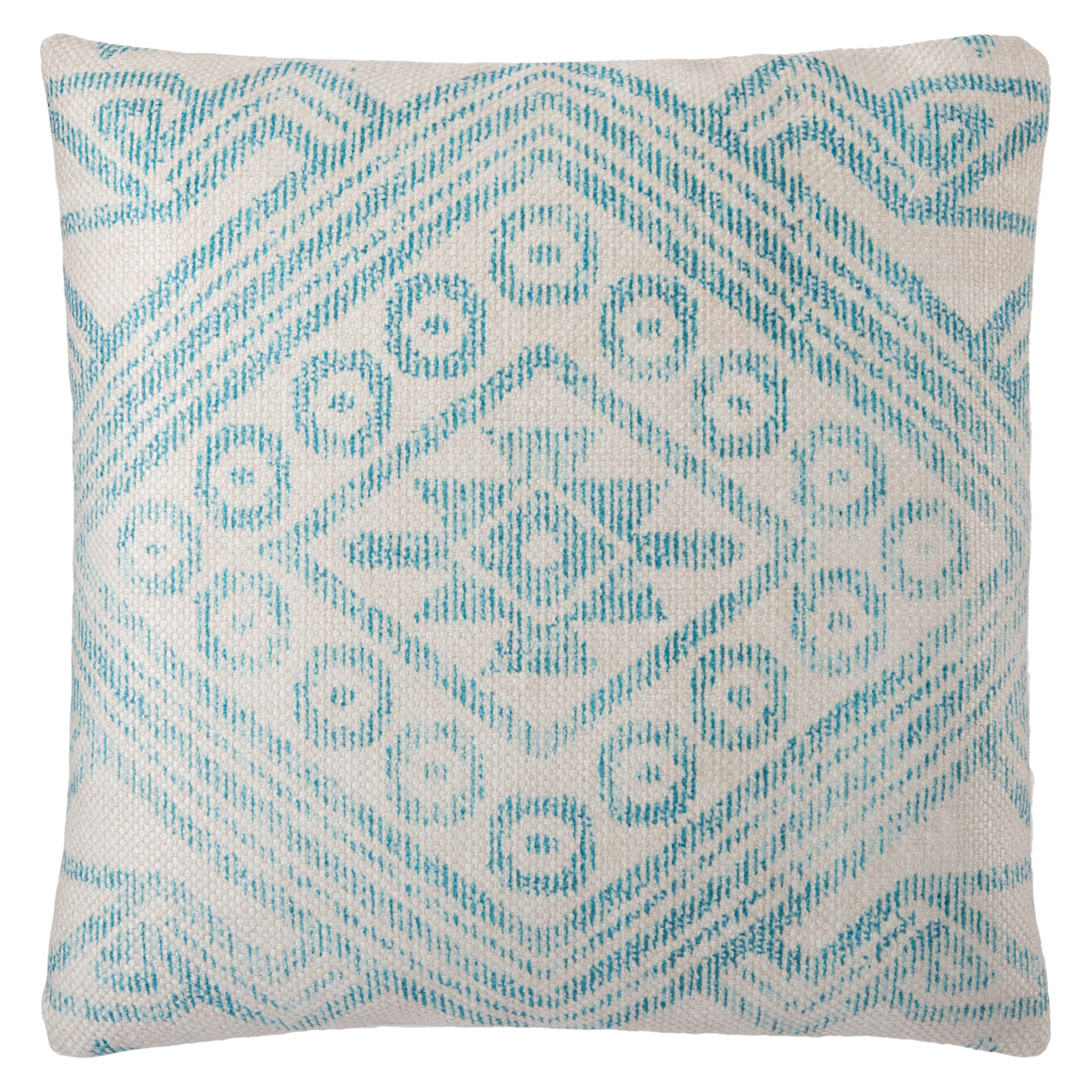 Design (US) Turquoise 22"X22" Pillow I-O - Jaipur Living