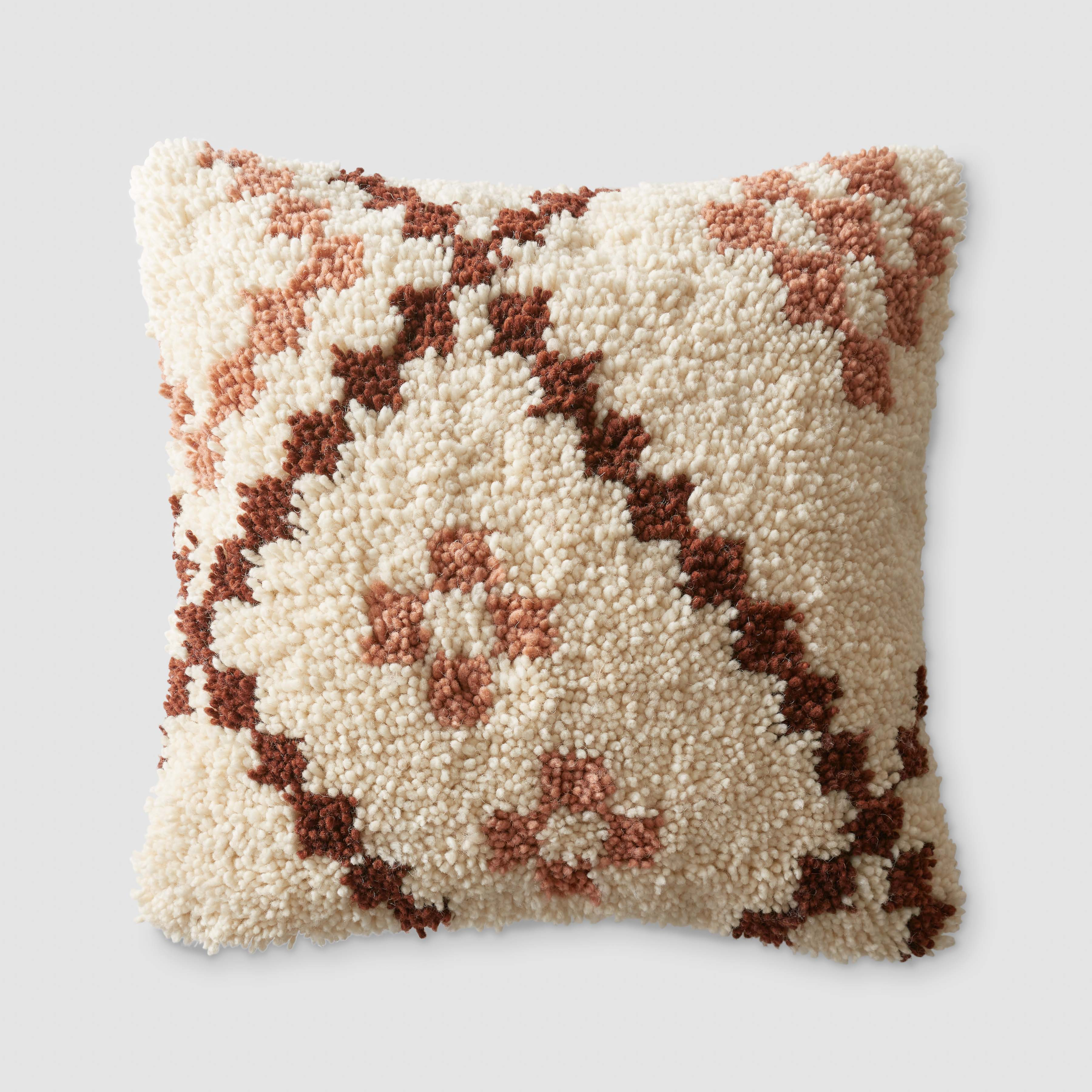 The Citizenry Layla Beni Ourain Pillow | 22" x 22" - The Citizenry