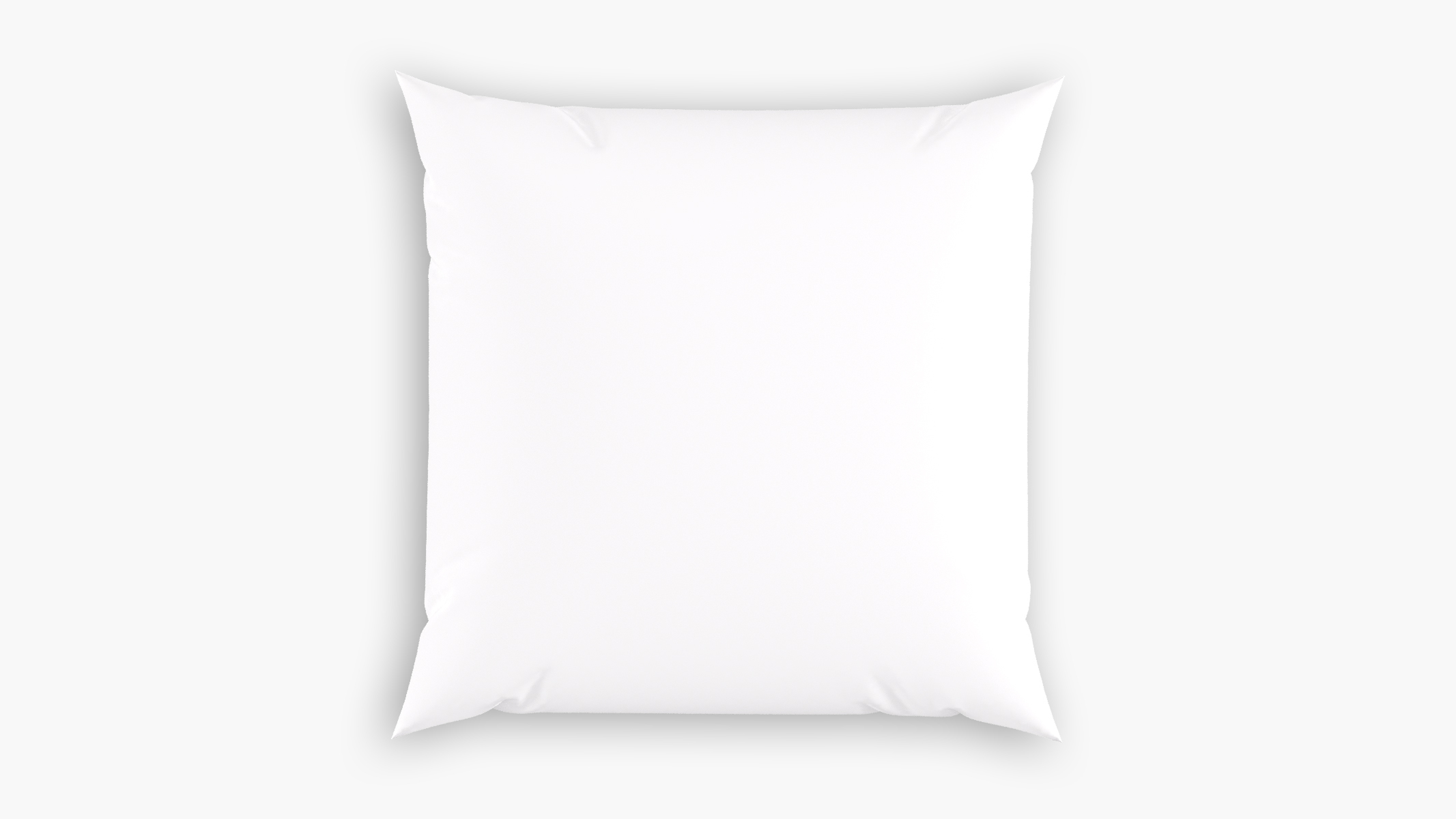 Feather Down 20" Pillow Insert, Feather Down Pillow Insert, 20" x 20" - The Inside