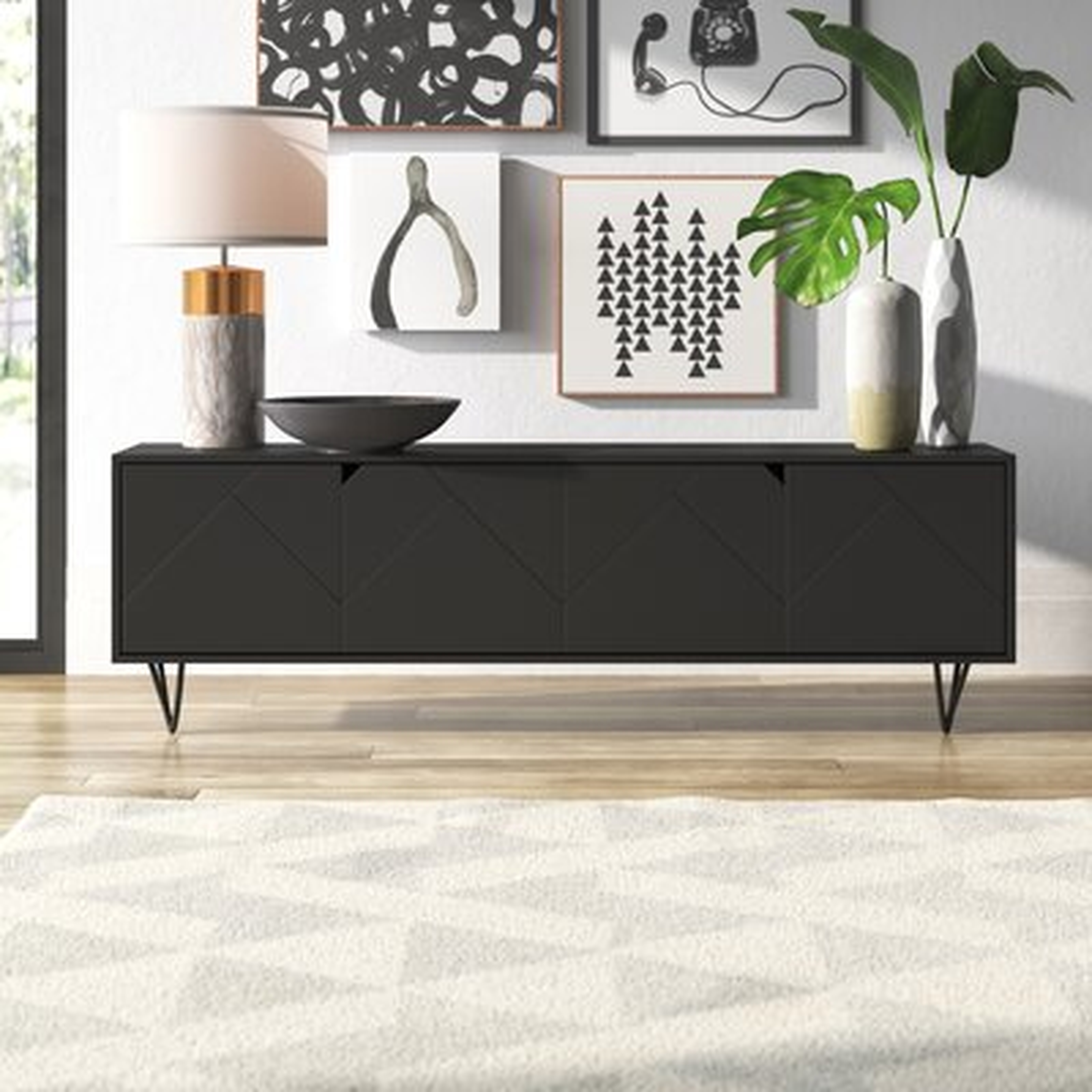Hefner TV Stand for TVs up to 80" - Wayfair