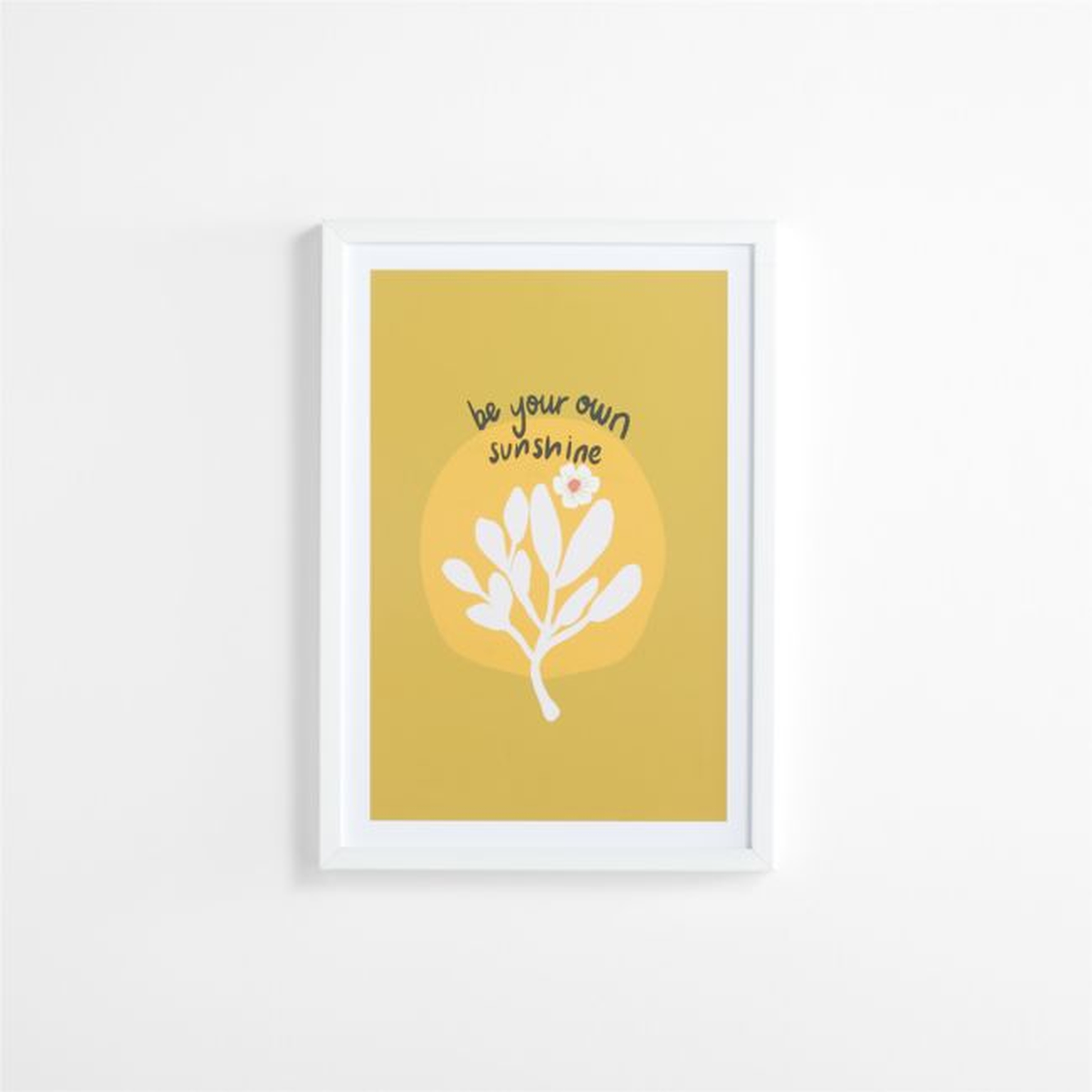 Be Your Own Sunshine Framed Wall Art Print - Crate & Kids